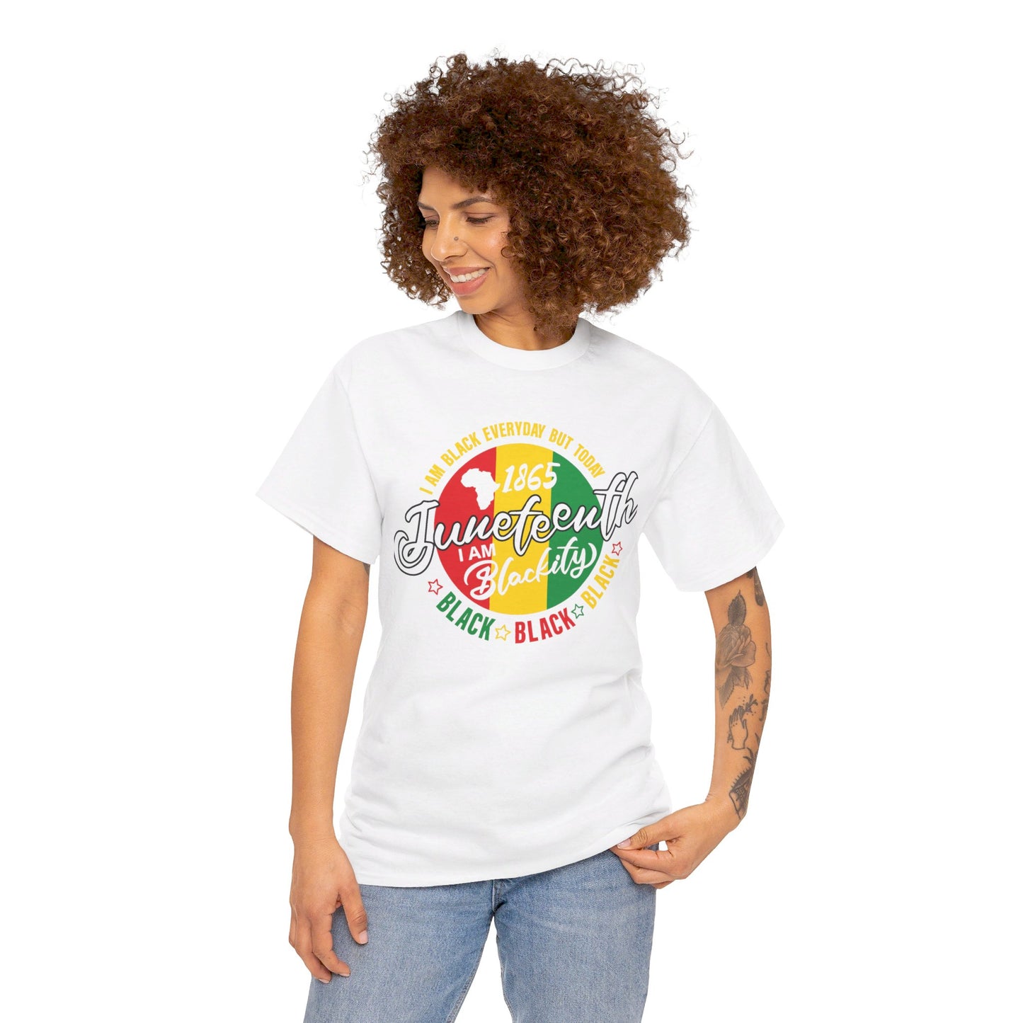 Juneteenth - Unisex Heavy Cotton Tee