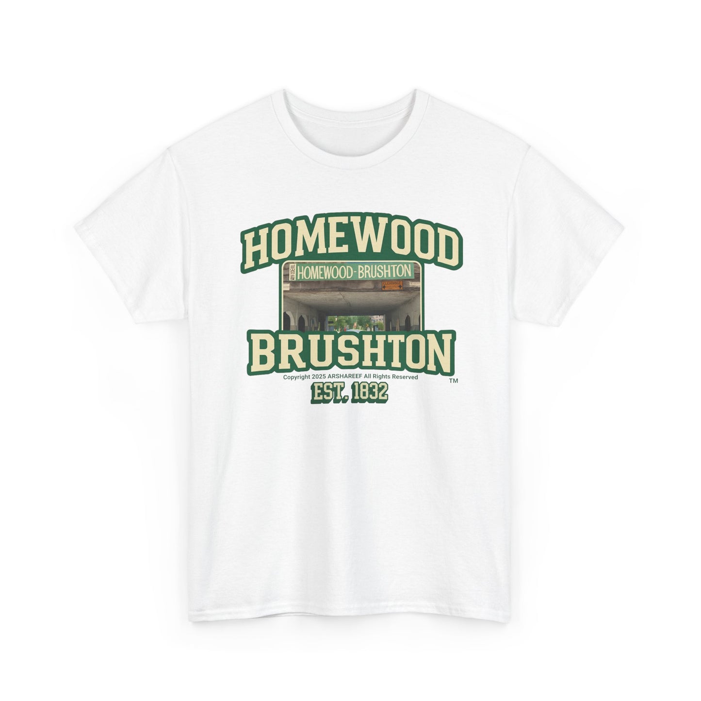 Pittsburgh Homewood-Brushton Unisex Tee