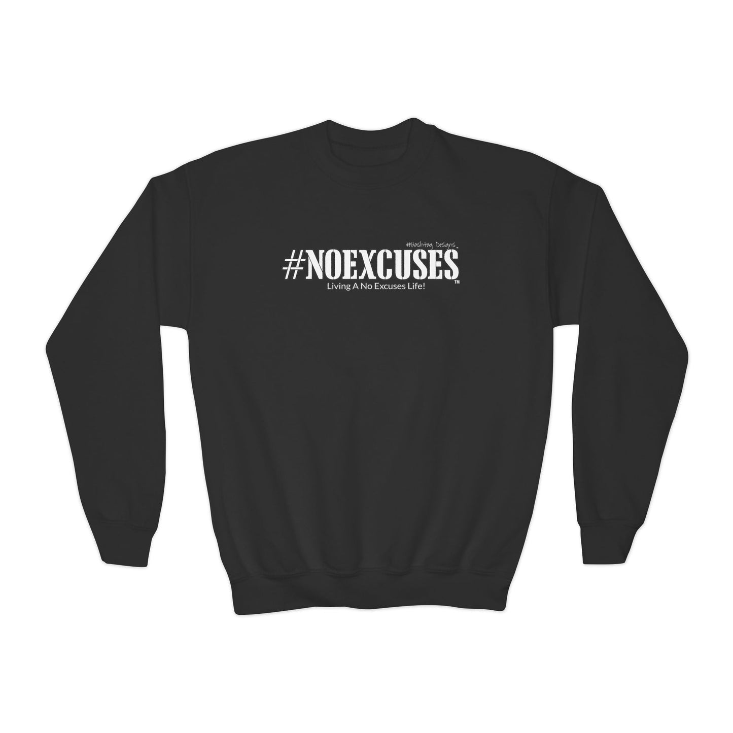#NOEXCUSES Gildan Youth Crewneck Sweatshirt