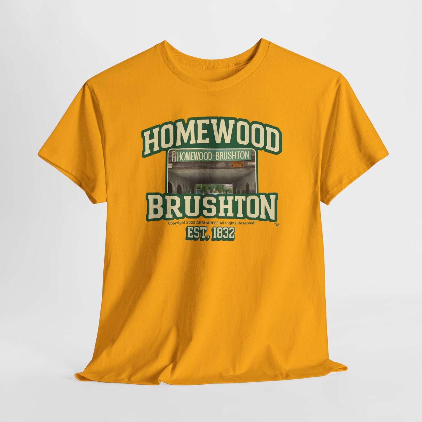 Pittsburgh Homewood-Brushton Unisex Tee