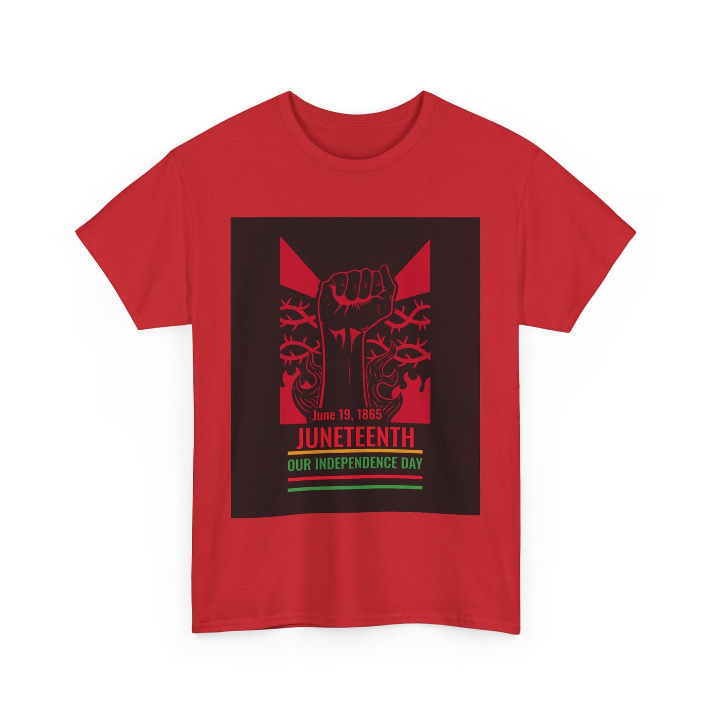 Juneteenth - Unisex Heavy Cotton Tee
