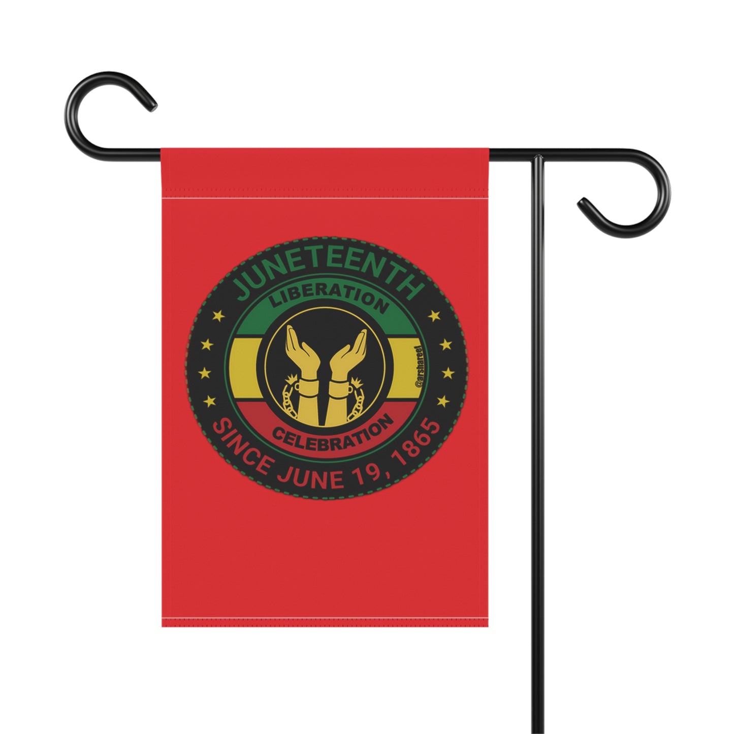 Juneteenth Garden & House Banner