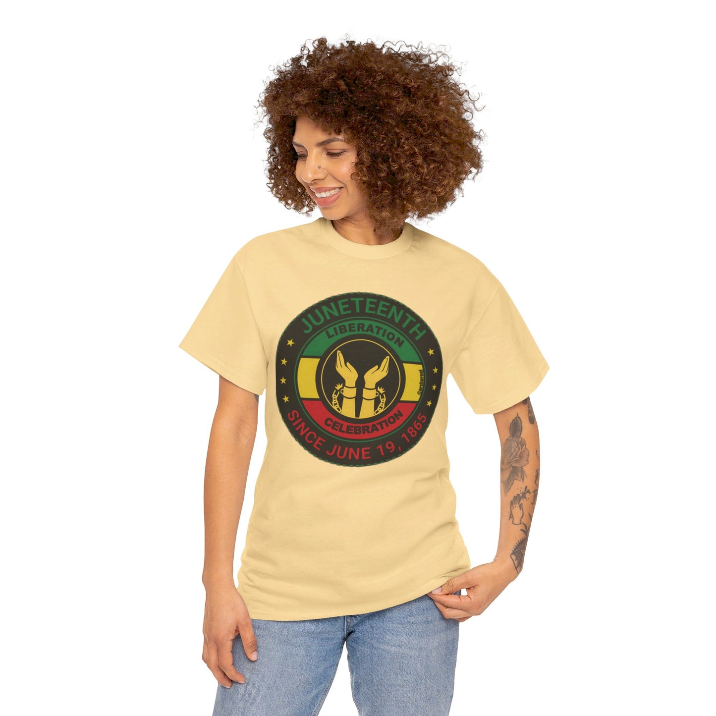Juneteenth - Unisex Heavy Cotton Tee
