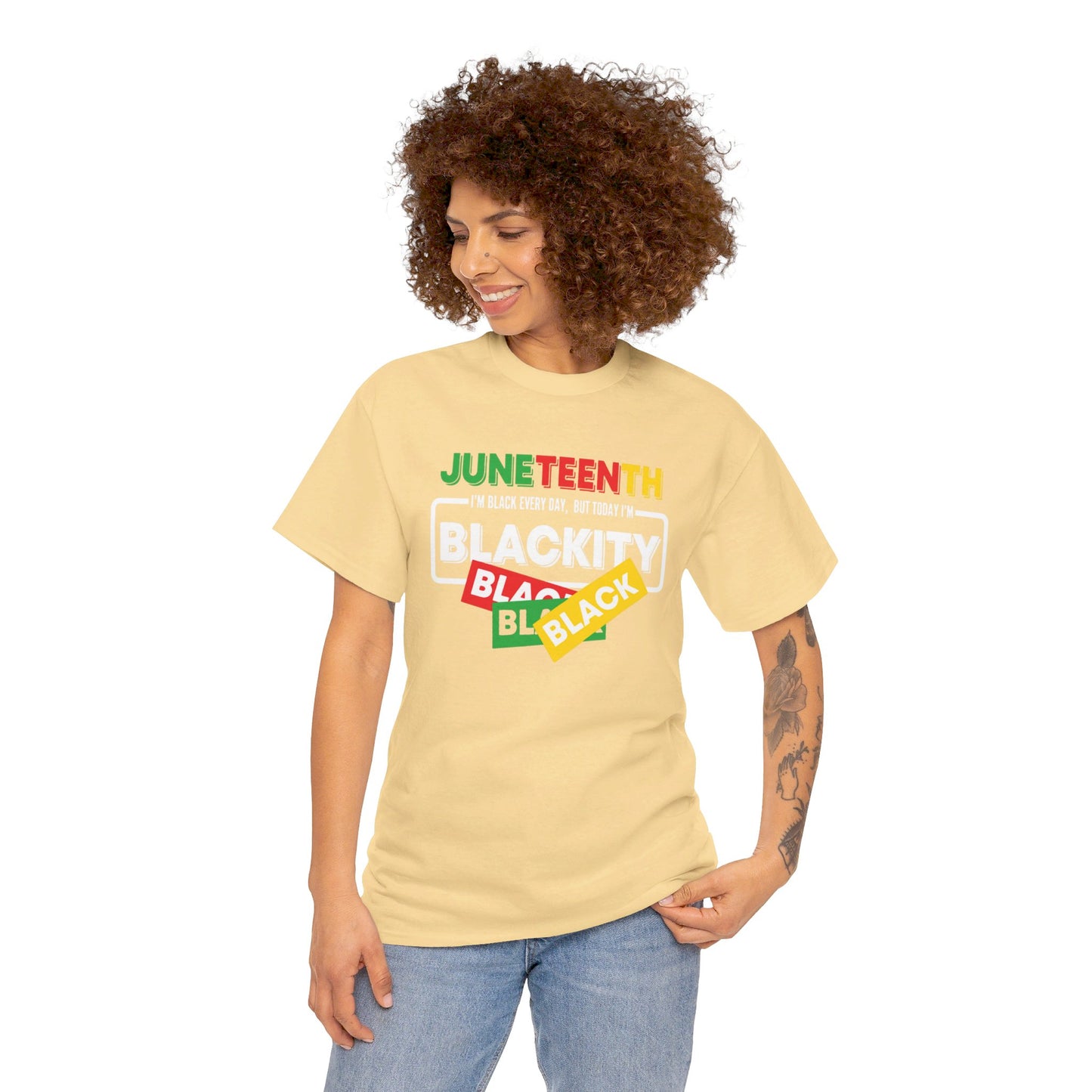 Juneteenth - Unisex Heavy Cotton Tee