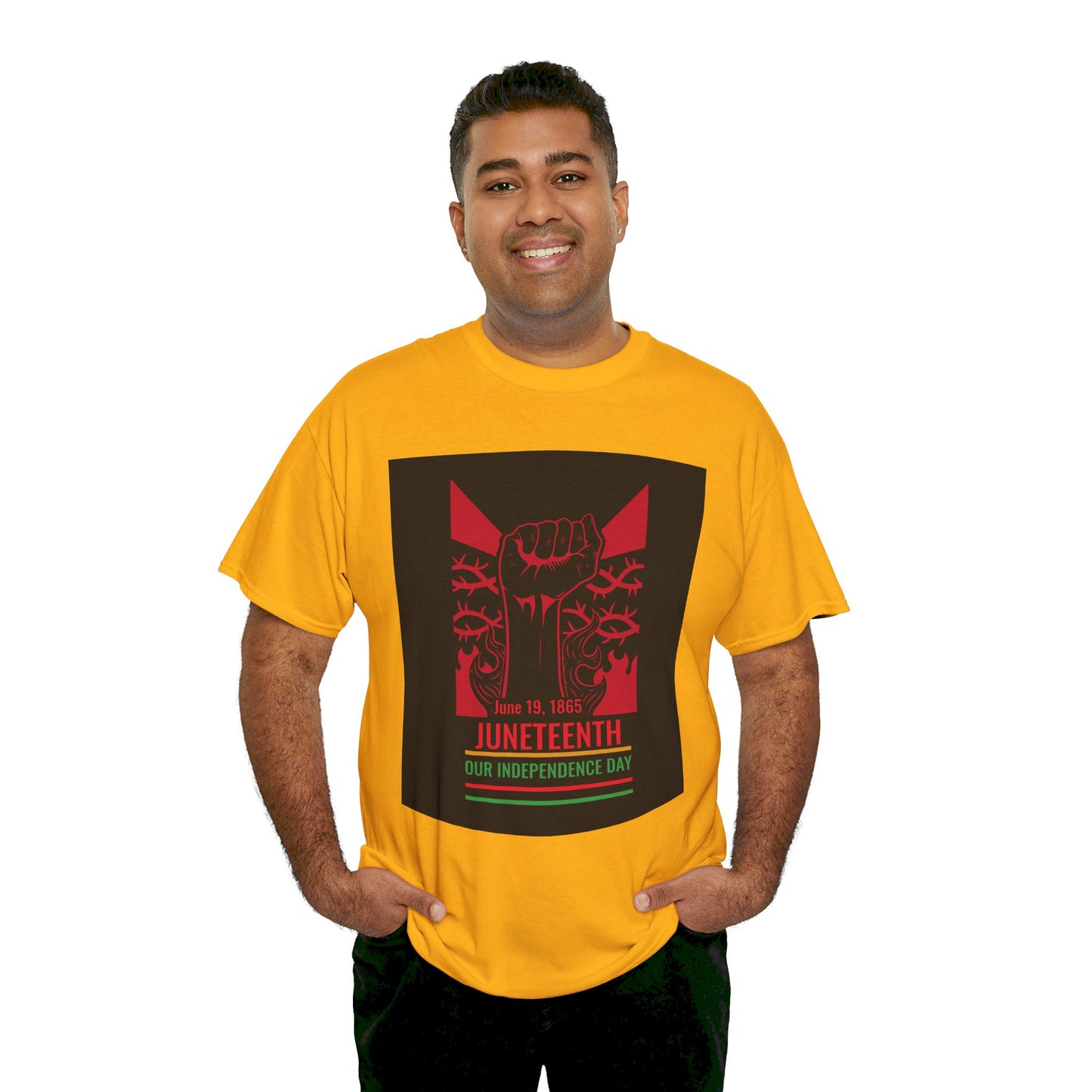 Juneteenth - Unisex Heavy Cotton Tee