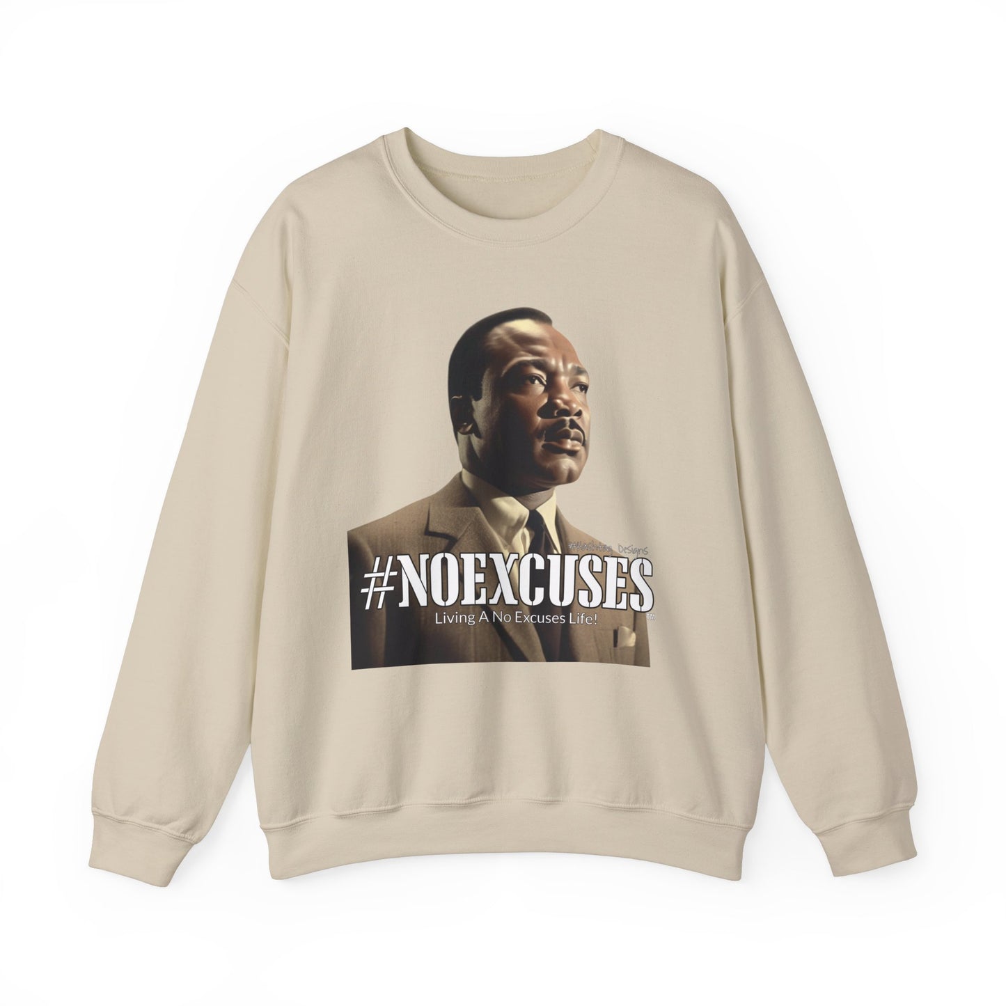 #MLK (Side) Unisex Heavy Blend™ Crewneck Sweatshirt