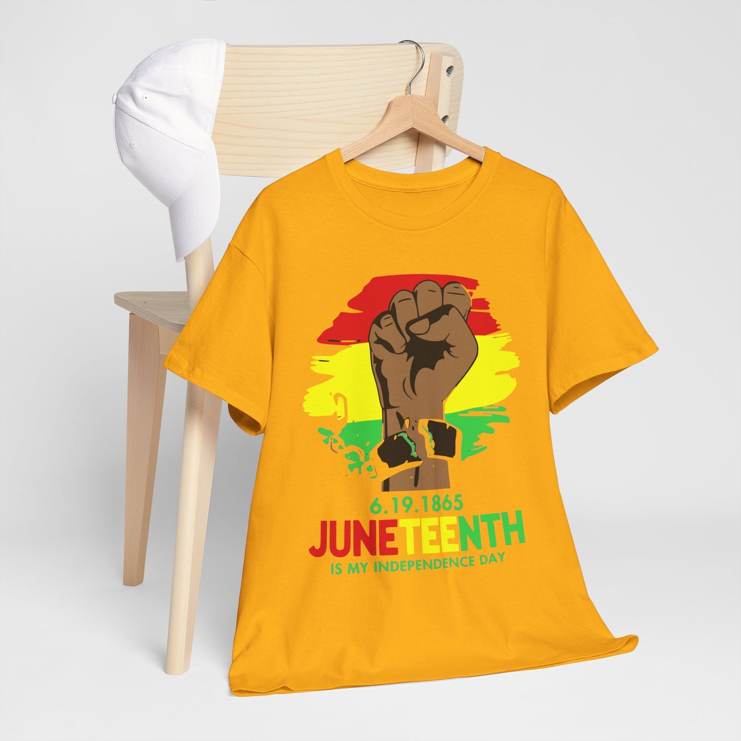 Juneteenth Unisex Tee - Fist Raised