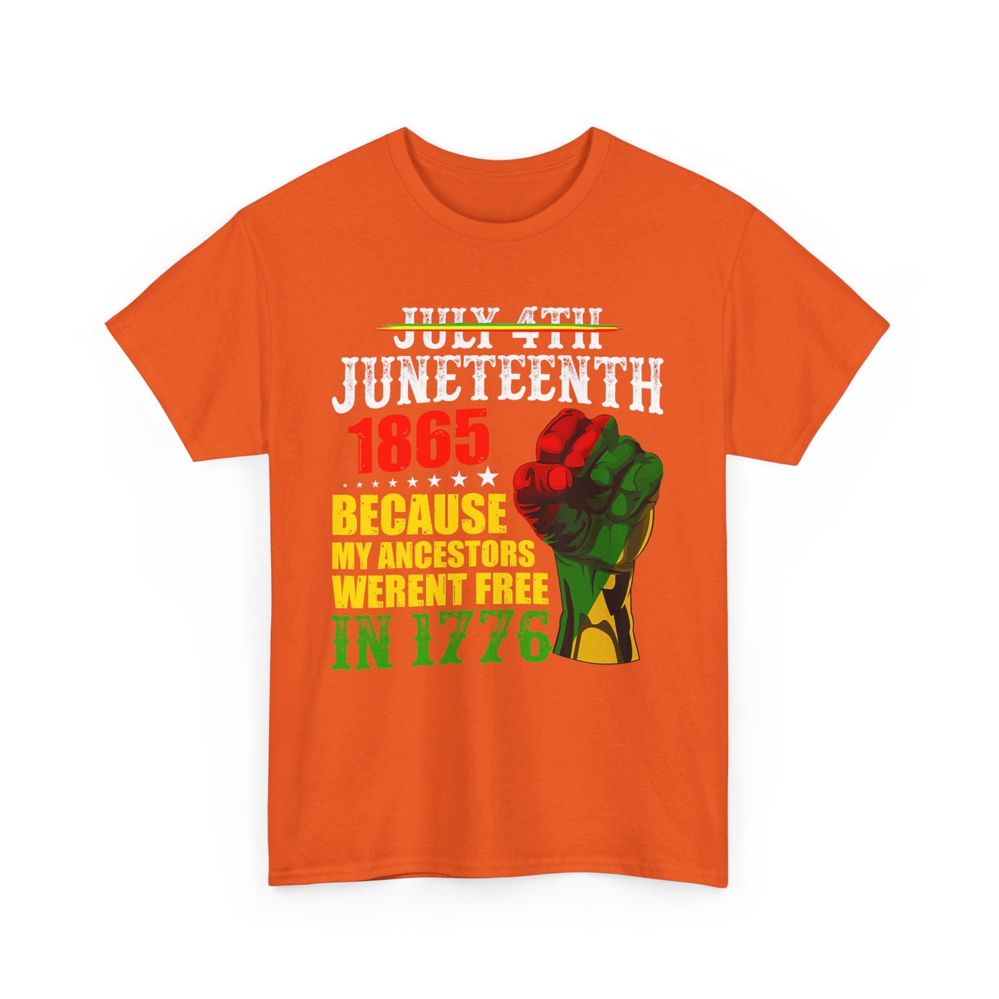 Juneteenth - Unisex Heavy Cotton Tee