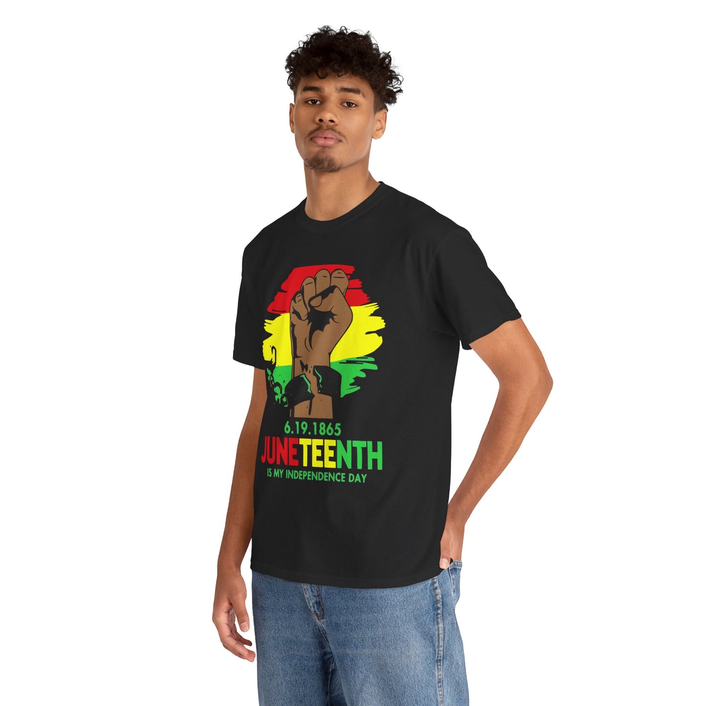Juneteenth Unisex Tee - Fist Raised