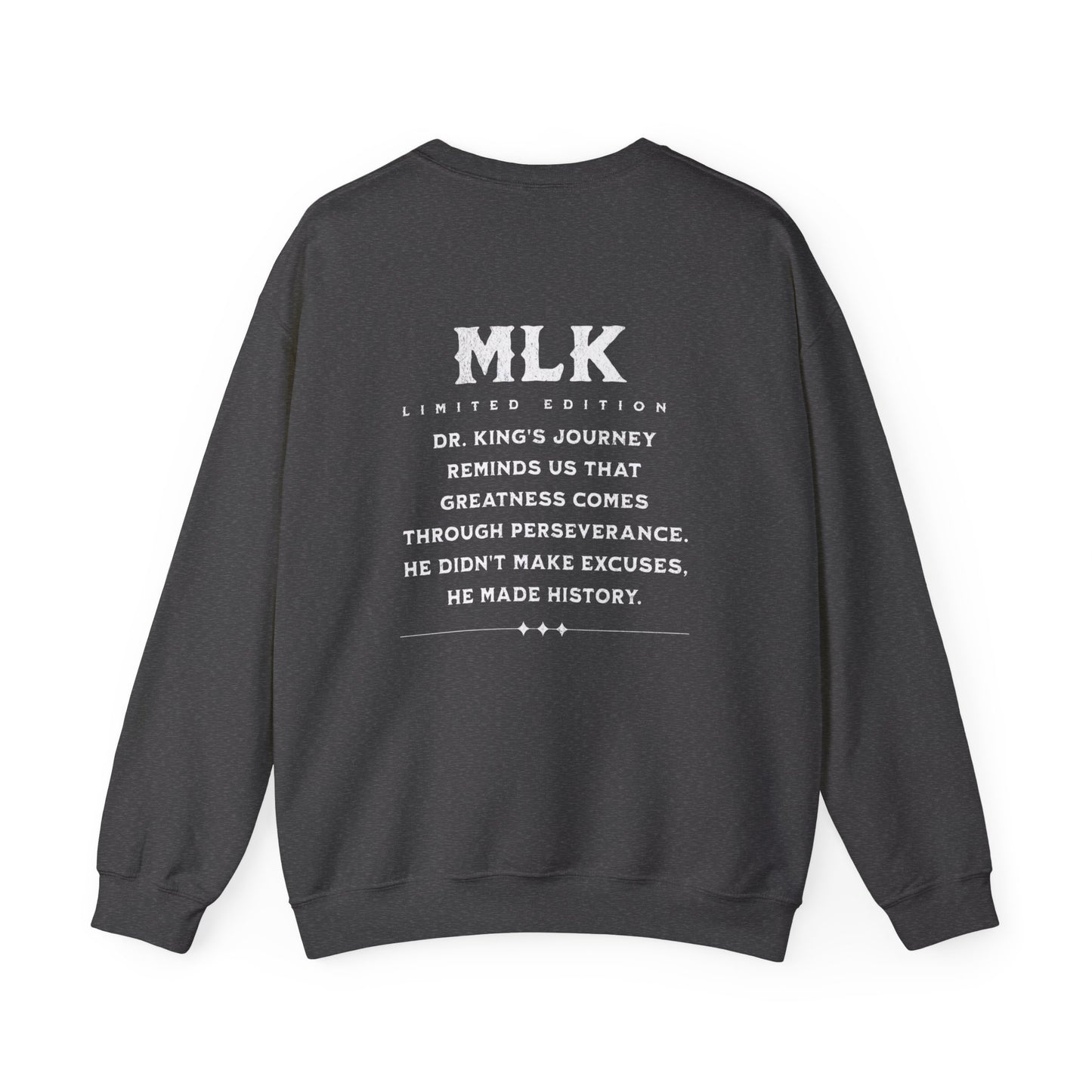 #MLK (Side) Unisex Heavy Blend™ Crewneck Sweatshirt