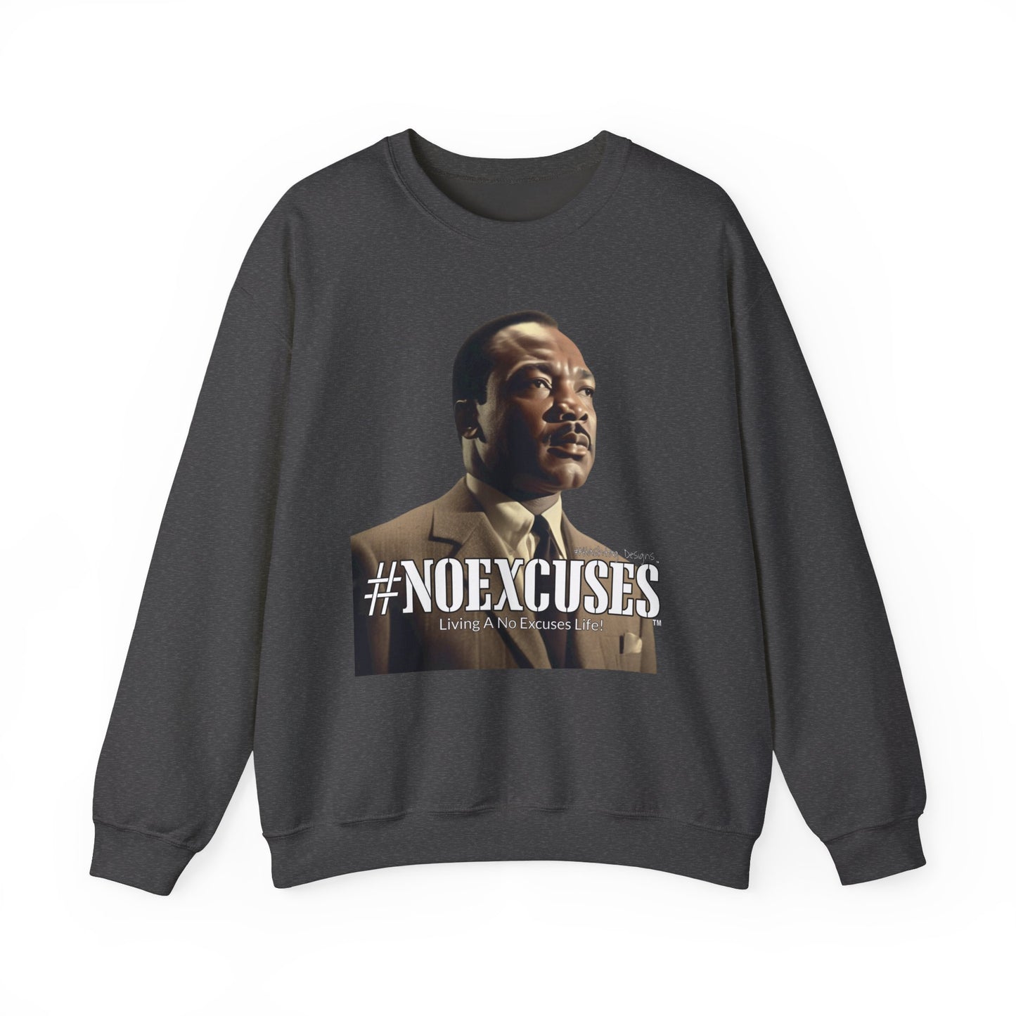 #MLK (Side) Unisex Heavy Blend™ Crewneck Sweatshirt