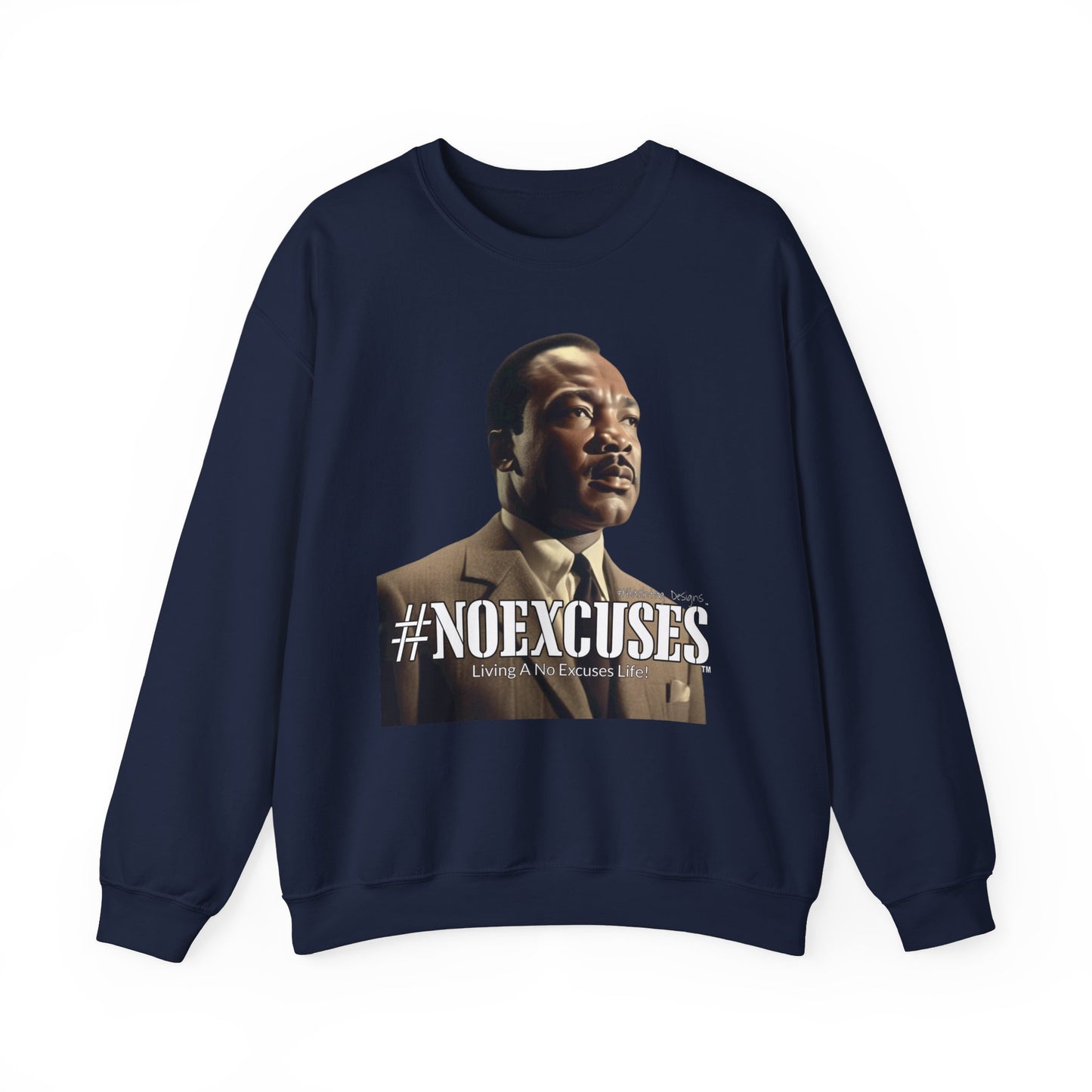 #MLK (Side) Unisex Heavy Blend™ Crewneck Sweatshirt