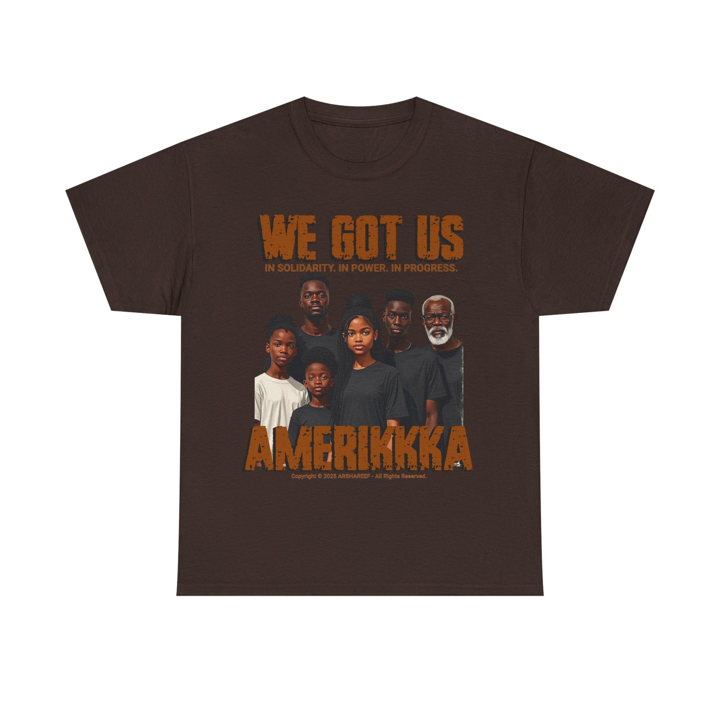 We Got Us Unisex Heavy Cotton Tee with Family