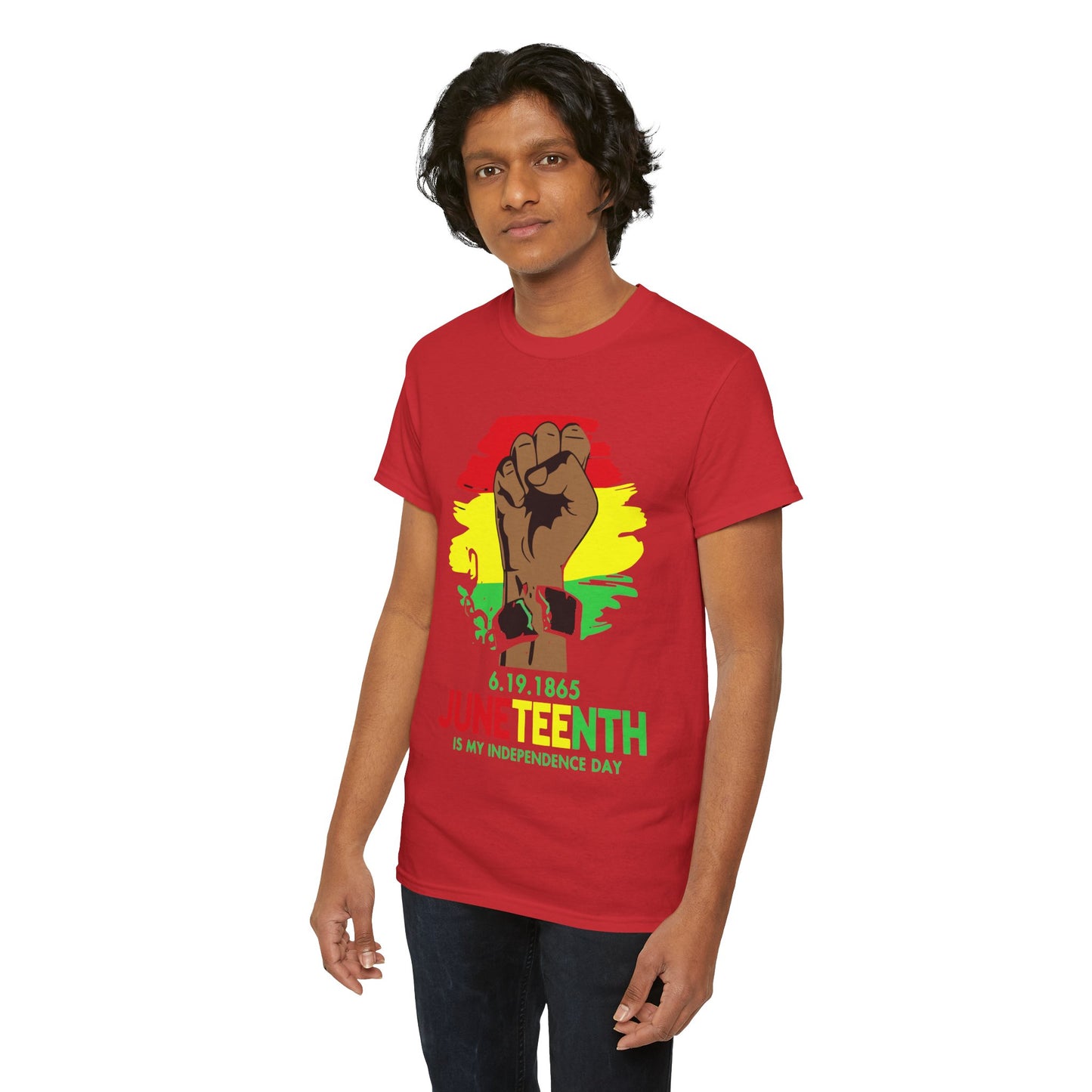 Juneteenth Unisex Tee - Fist Raised