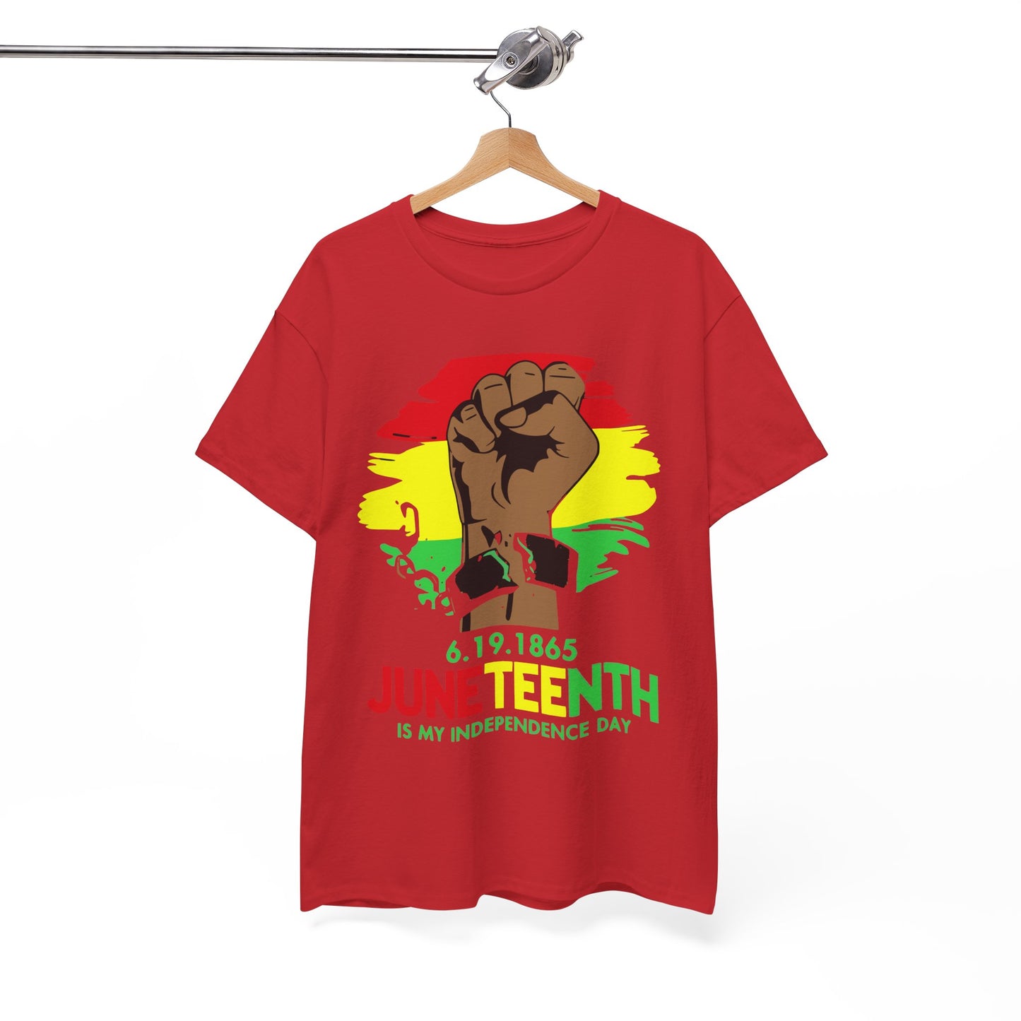 Juneteenth Unisex Tee - Fist Raised