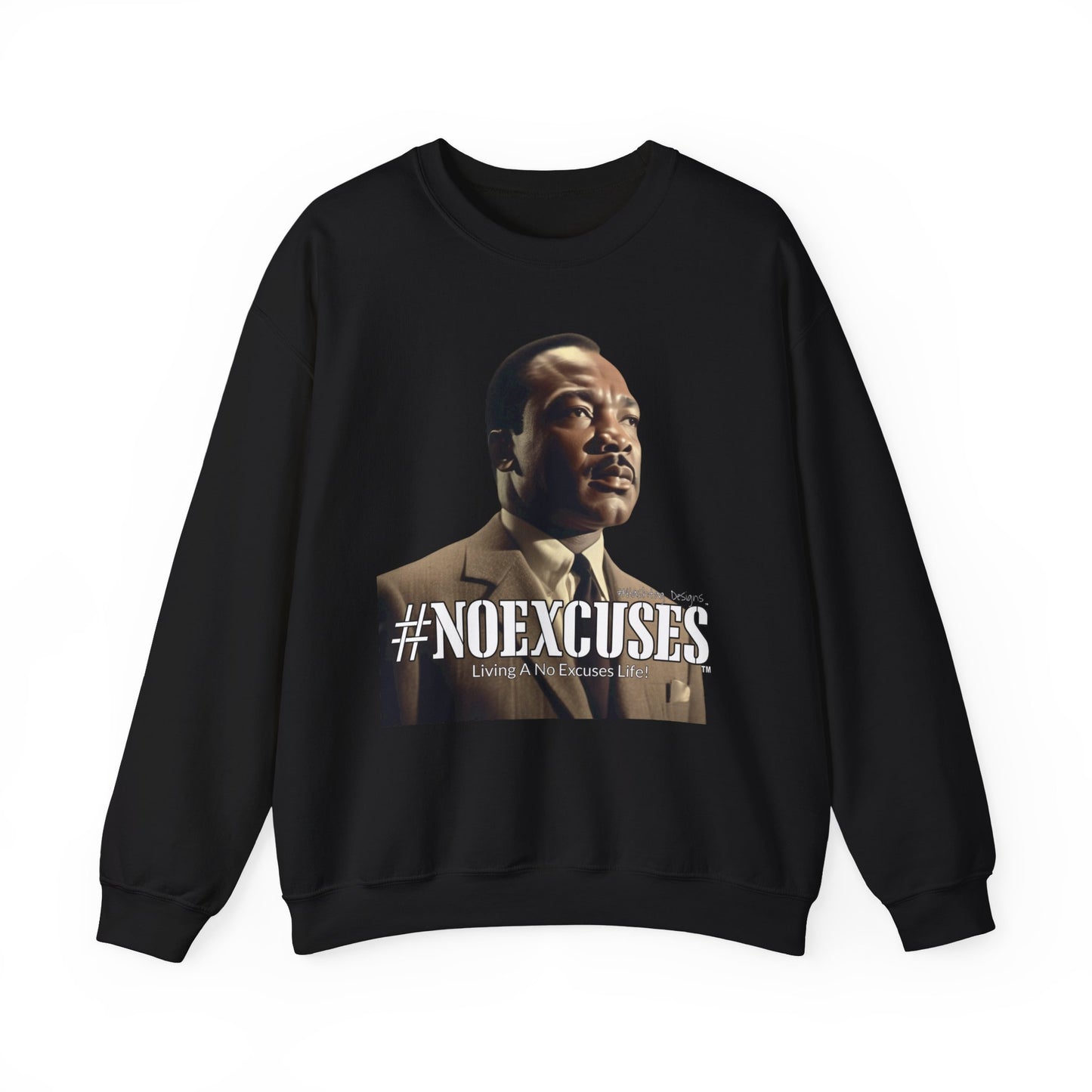 #MLK (Side) Unisex Heavy Blend™ Crewneck Sweatshirt