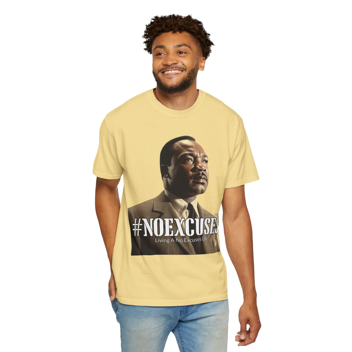 #MLK (Side) Comfort Colors 1717 Garment-Dyed T-shirt