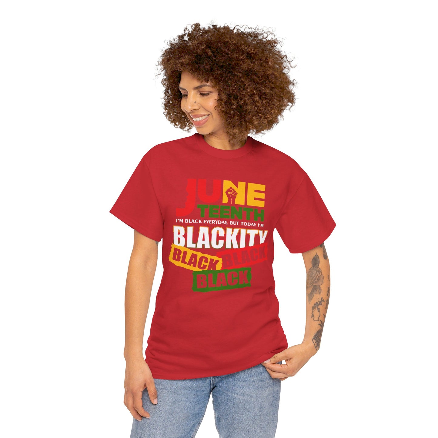 Juneteenth - Unisex Heavy Cotton Tee