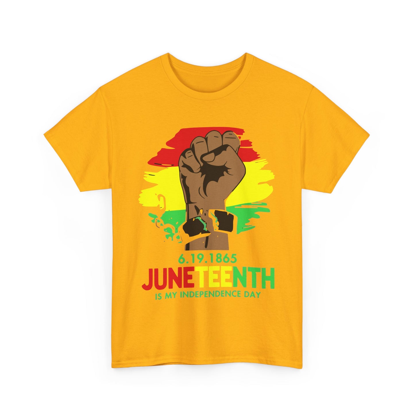 Juneteenth Unisex Tee - Fist Raised