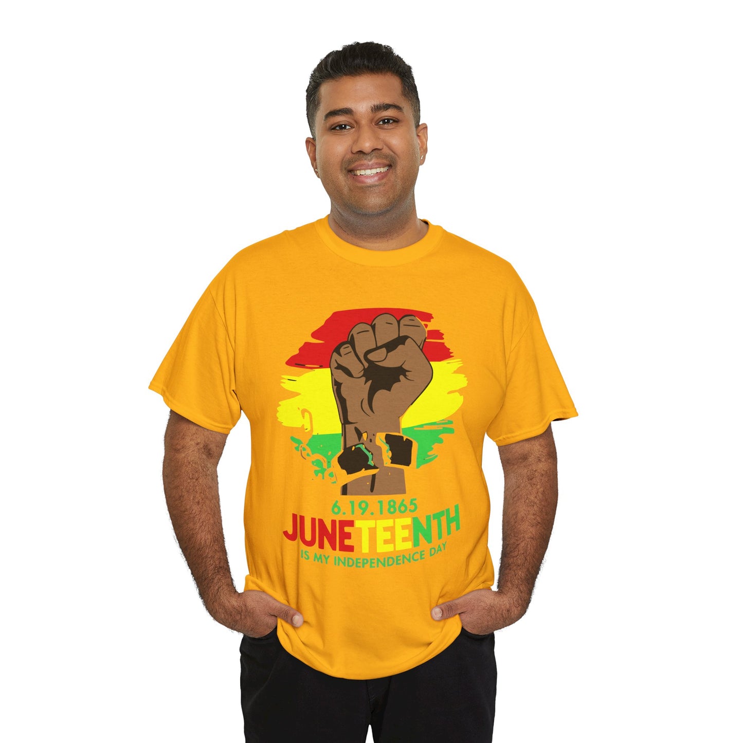 Juneteenth Unisex Tee - Fist Raised