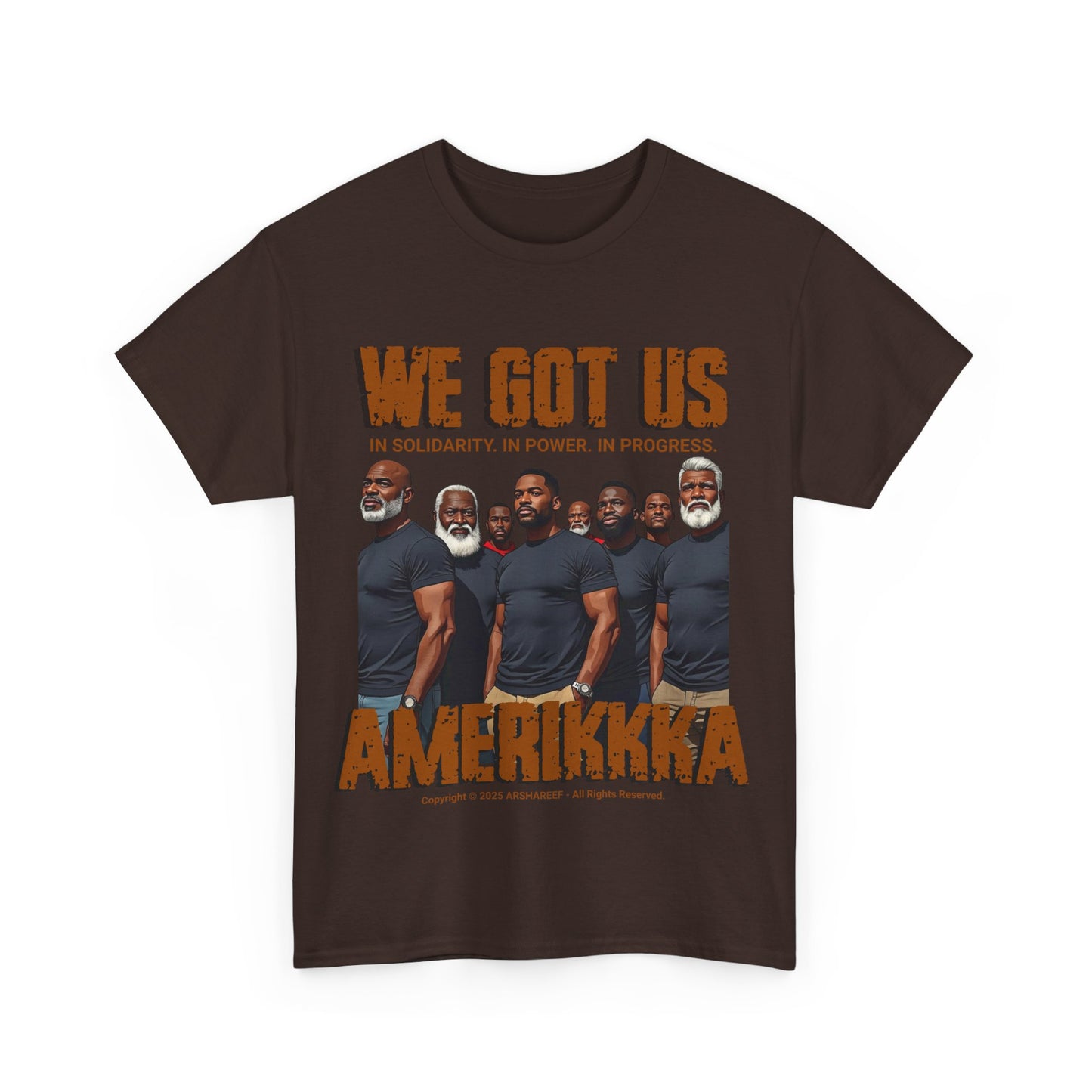 'We Got Us' Unisex Heavy Cotton Tee with Brothers