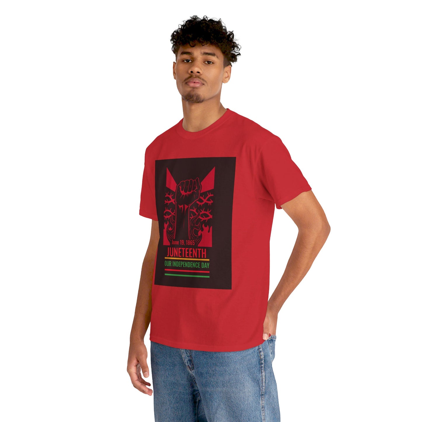 Juneteenth - Unisex Heavy Cotton Tee