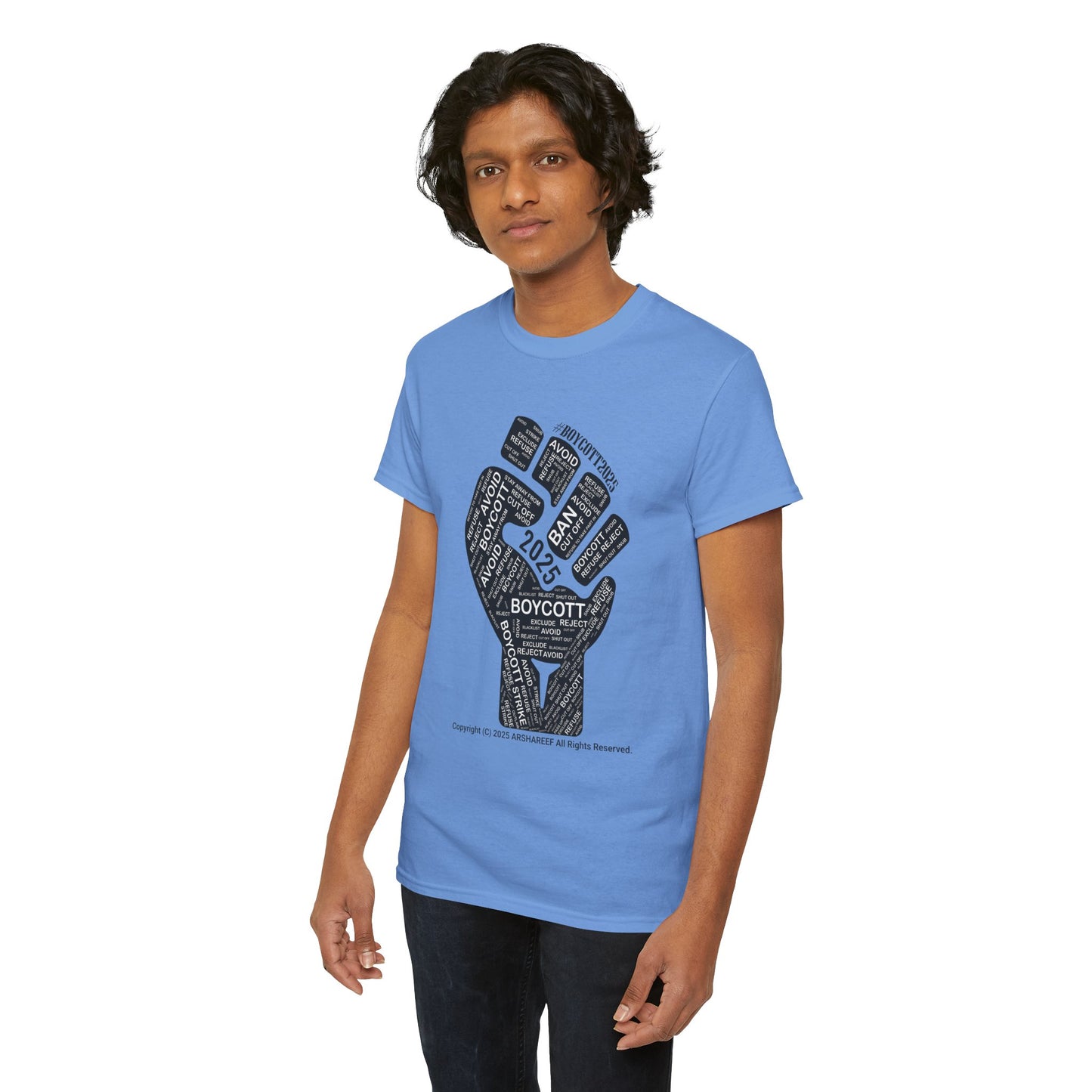 FIGHT THE POWER Unisex Gildan Heavy Cotton Tee