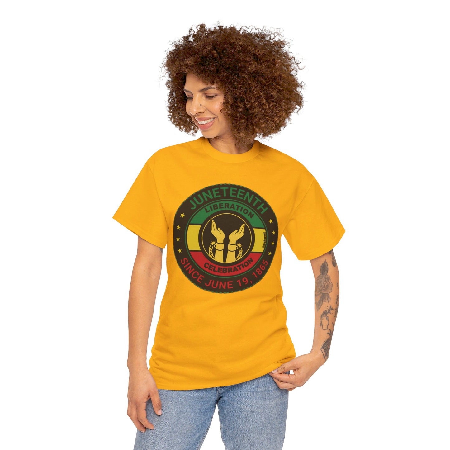 Juneteenth - Unisex Heavy Cotton Tee