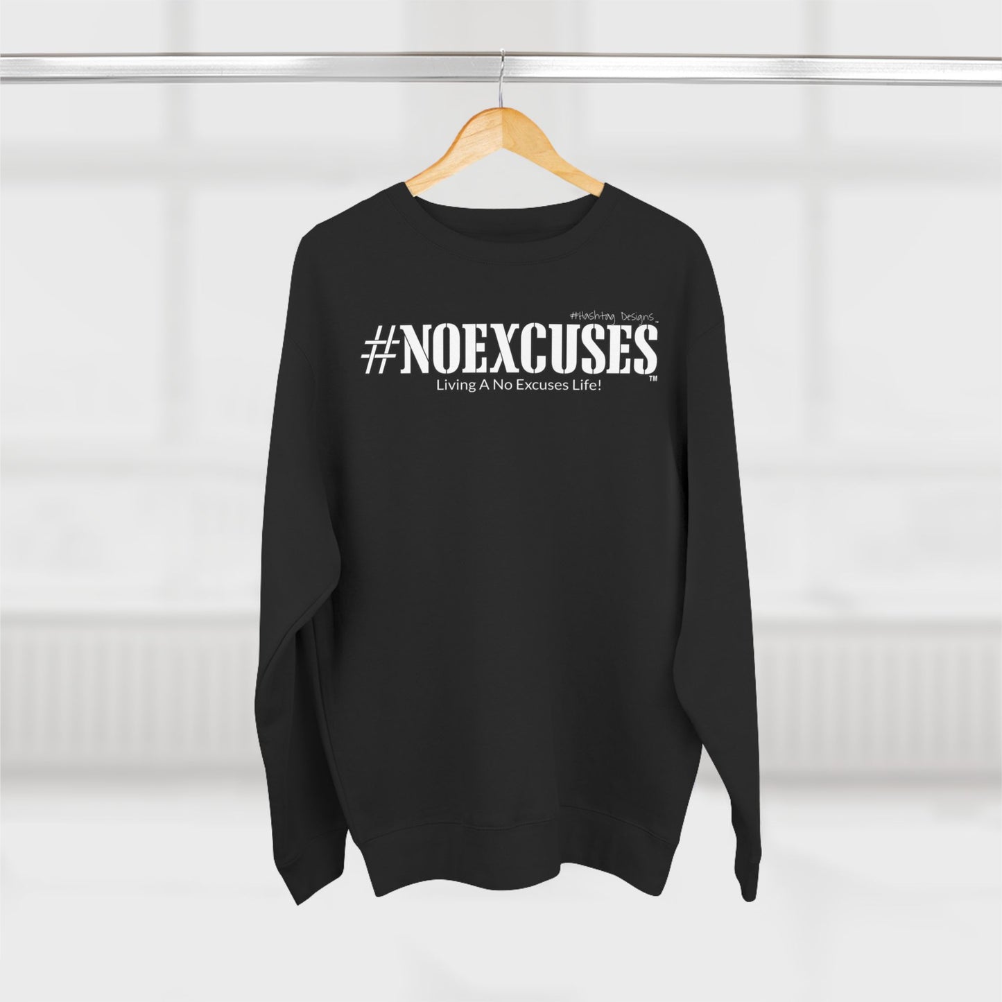 #NOEXCUSES Lane Seven Unisex Crewneck Sweatshirt