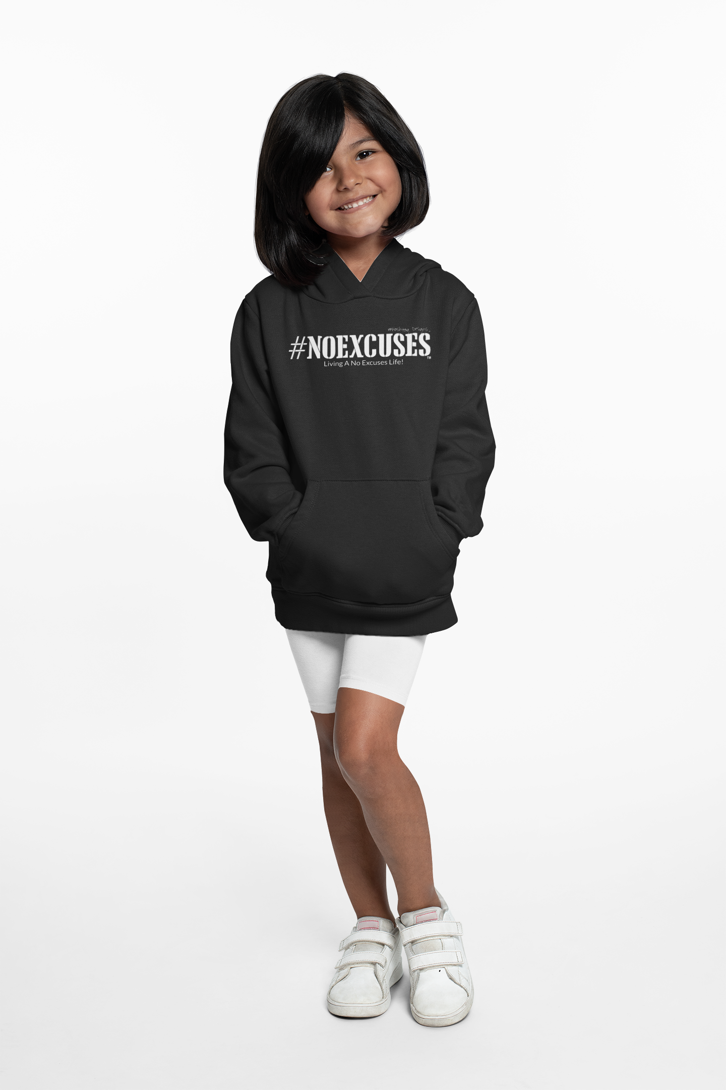 #NOEXCUSES Gildan Youth Heavy Blend Hoodie