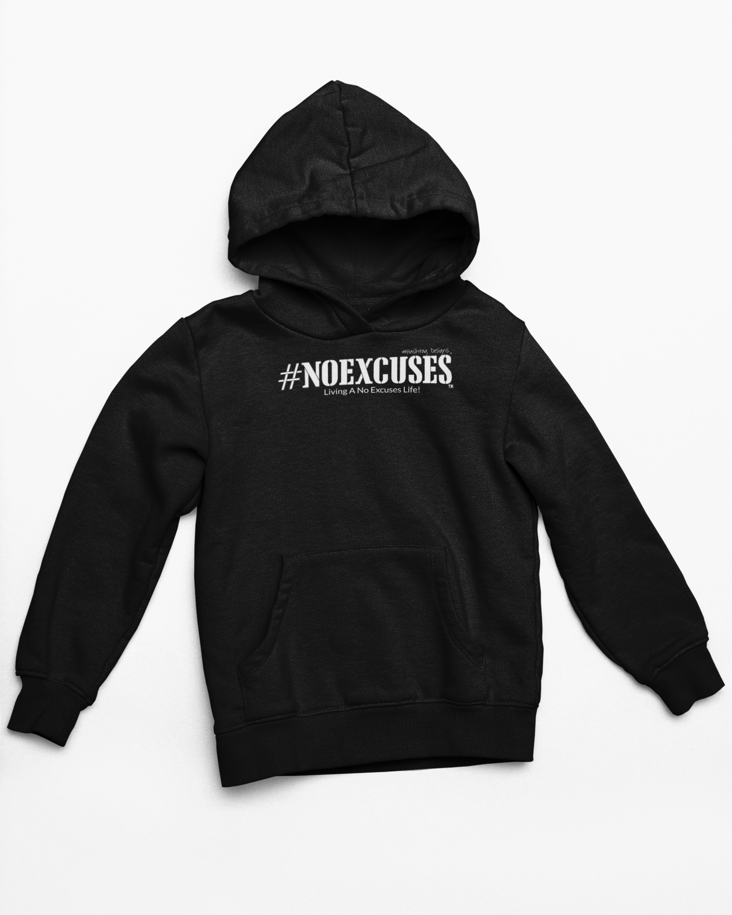 #NOEXCUSES Gildan Youth Heavy Blend Hoodie
