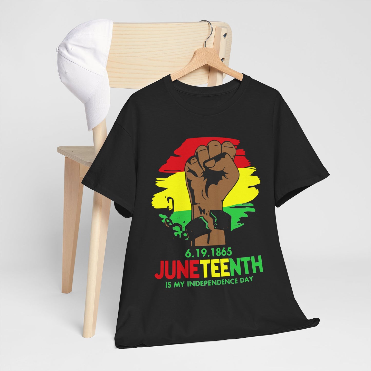 Juneteenth Unisex Tee - Fist Raised