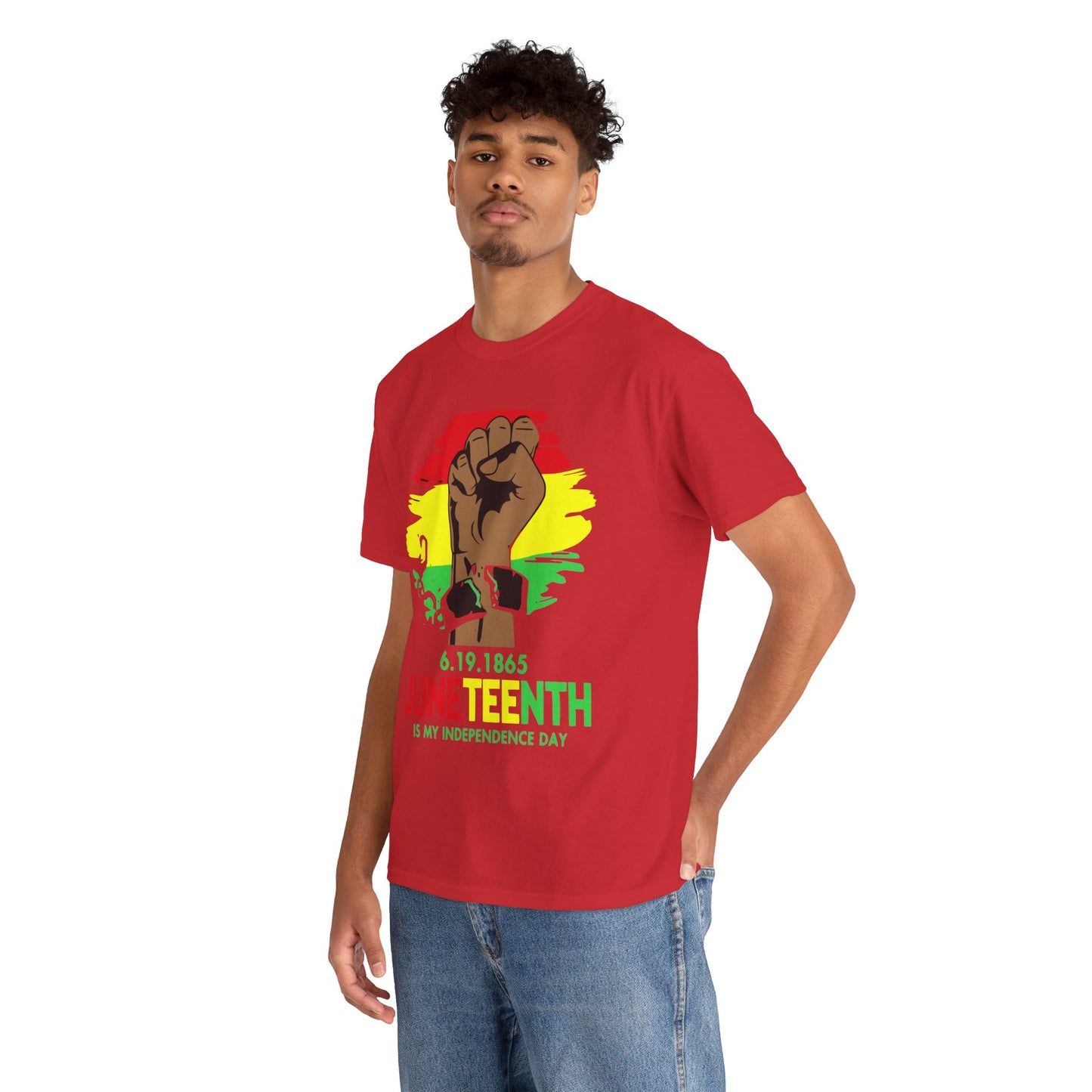 Juneteenth Unisex Tee - Fist Raised