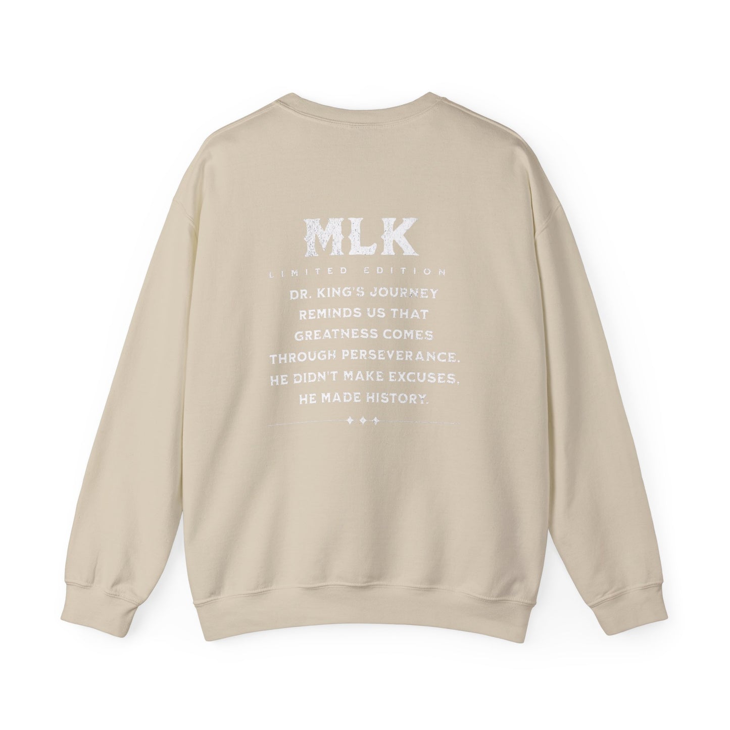 #MLK (Side) Unisex Heavy Blend™ Crewneck Sweatshirt