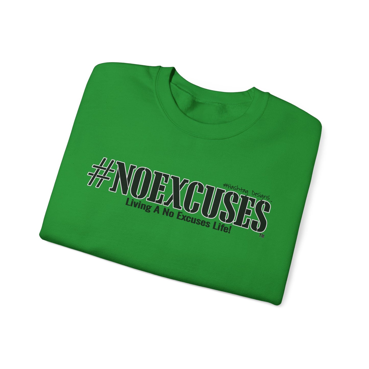 #NOEXCUSES Gildan Cozy Unisex Heavy Blend™ Sweatshirt
