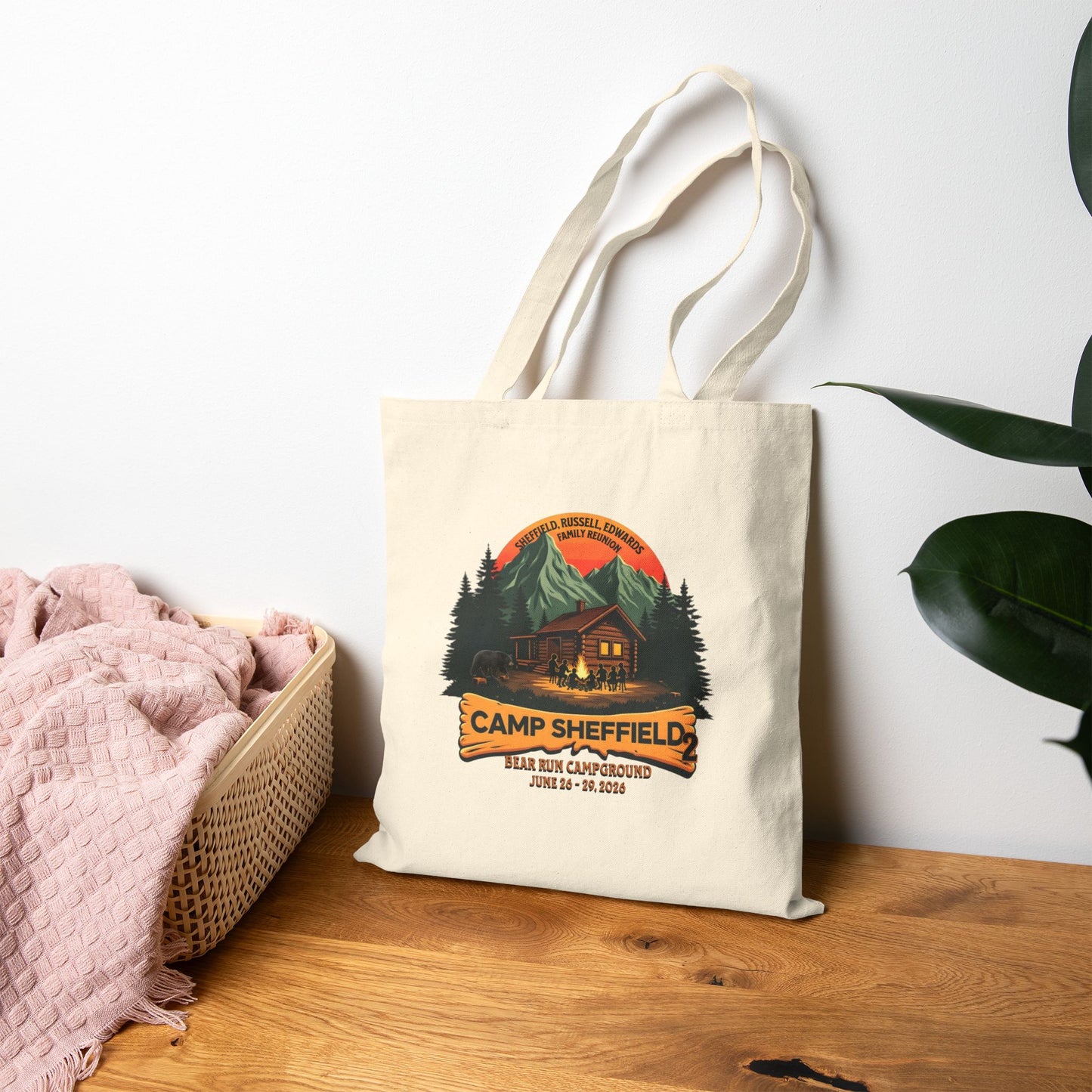 Camp Sheffield Natural Canvas Tote
