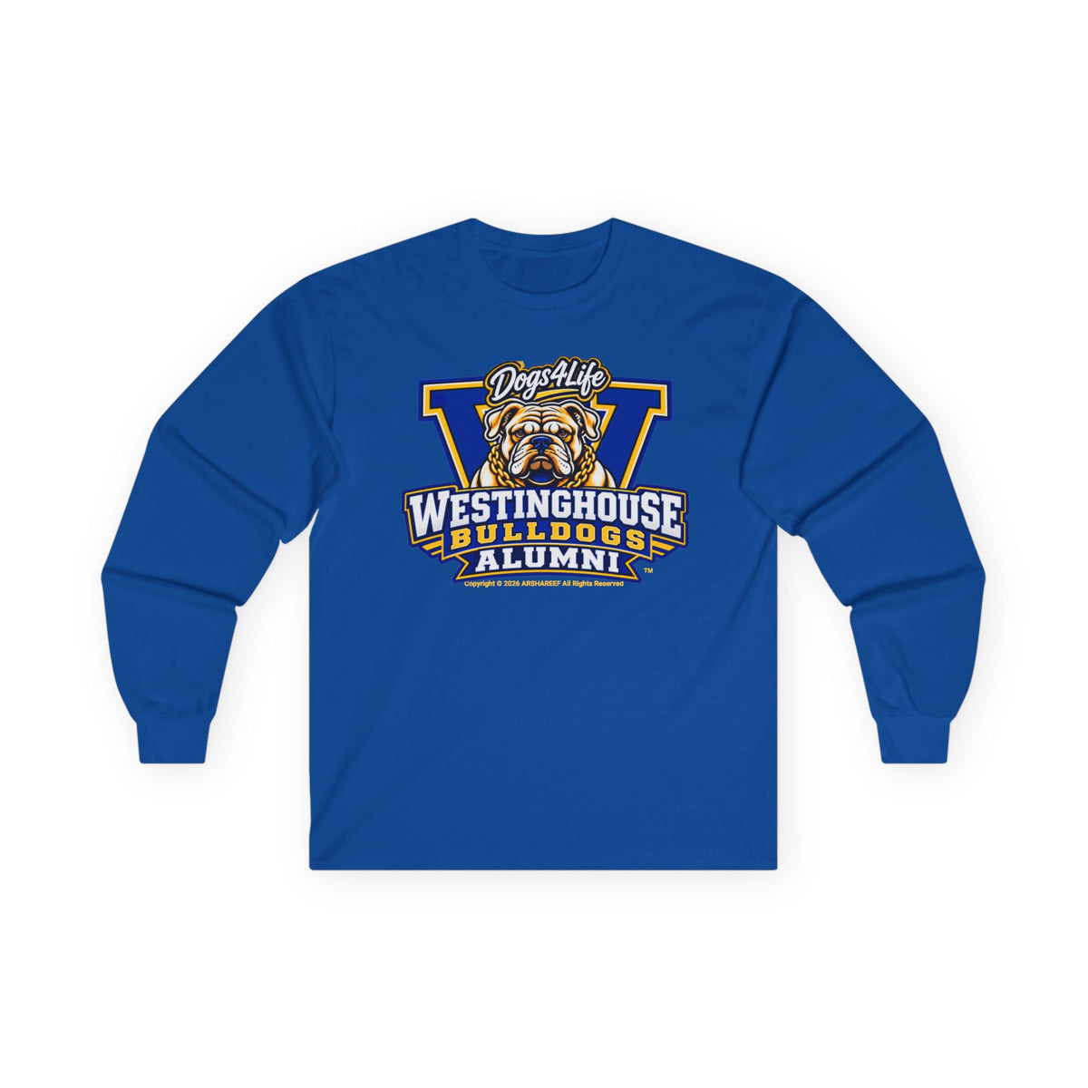 Westinghouse Bulldogs Alumni Long Sleeve Tee