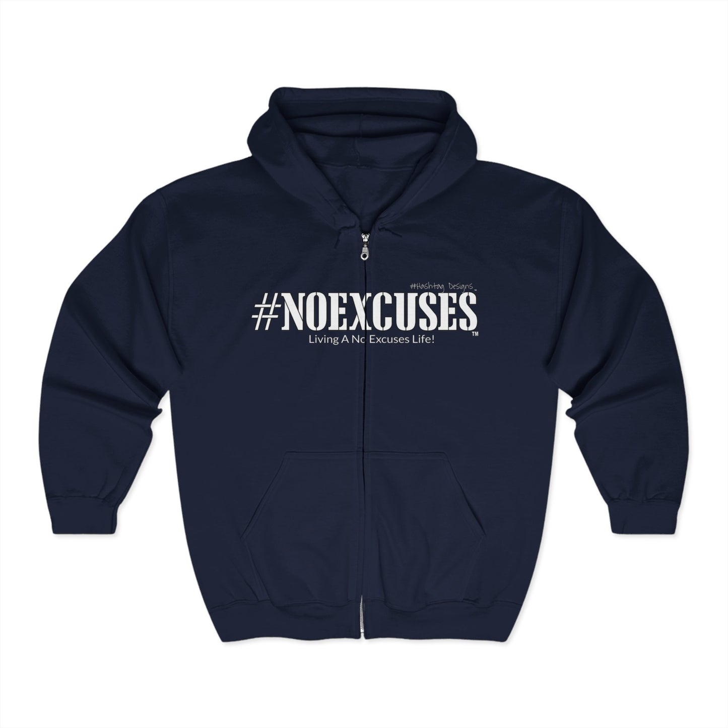 Full Zip Hoodie - Unisex Heavy Blend™ Sweatshirt