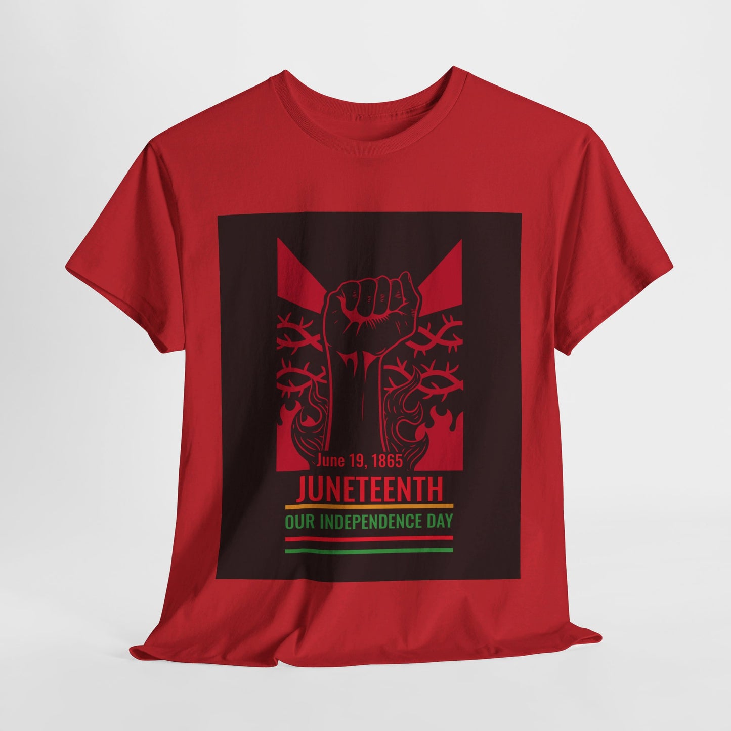 Juneteenth - Unisex Heavy Cotton Tee