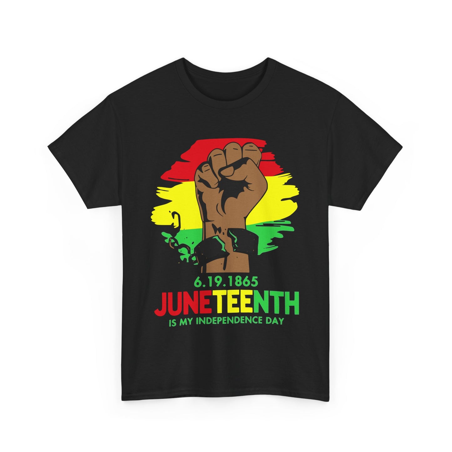 Juneteenth Unisex Tee - Fist Raised