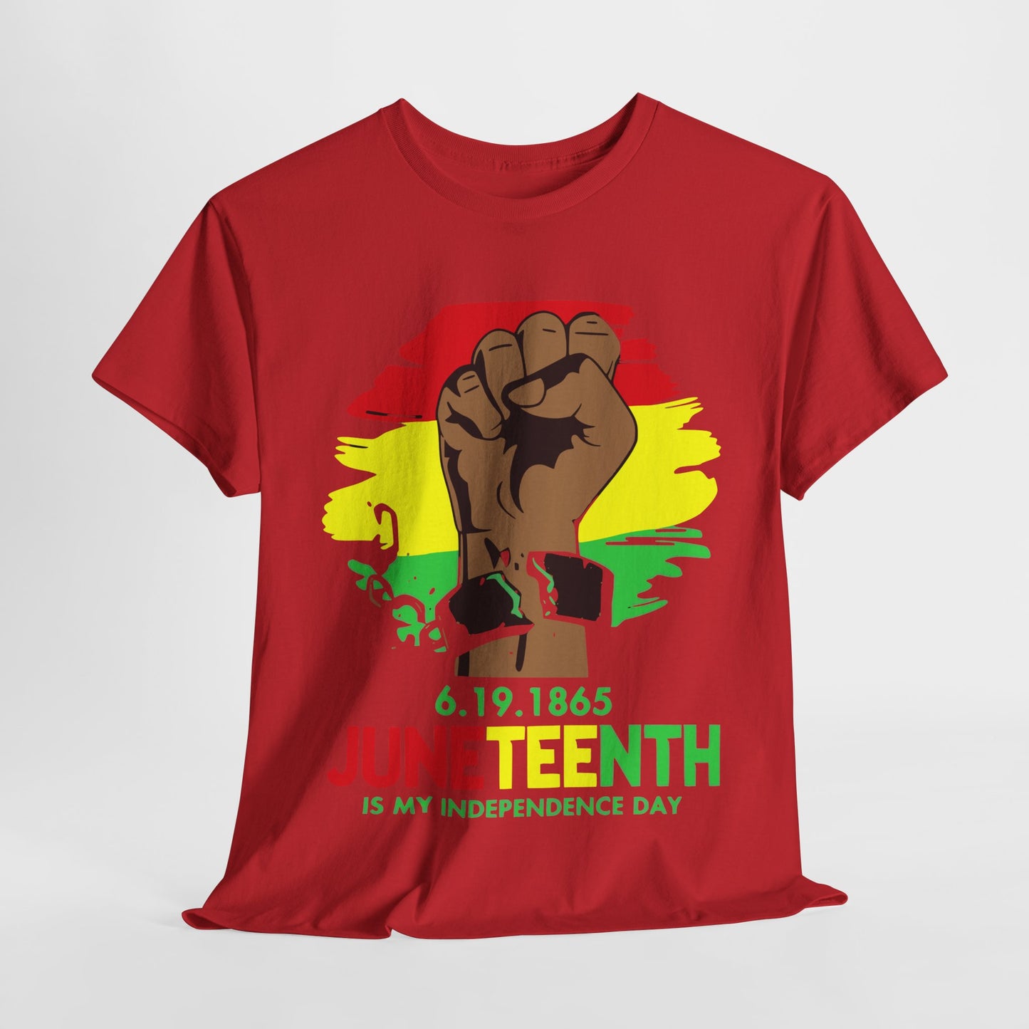 Juneteenth Unisex Tee - Fist Raised
