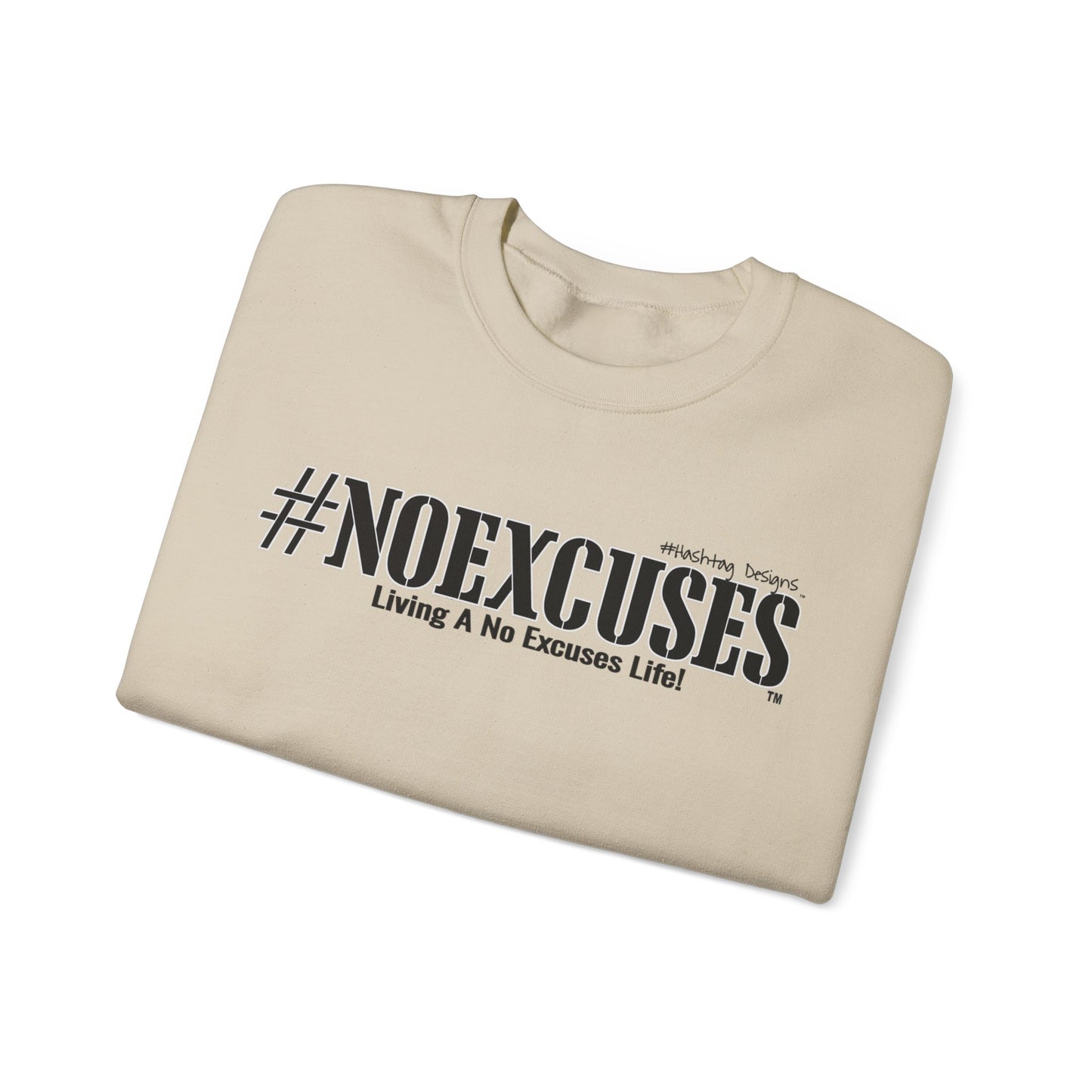 #NOEXCUSES Gildan Cozy Unisex Heavy Blend™ Sweatshirt