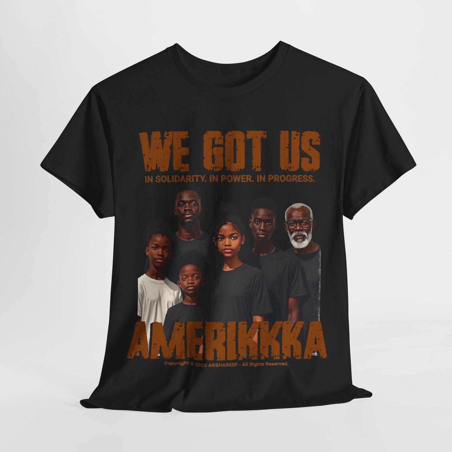 We Got Us Unisex Heavy Cotton Tee with Family