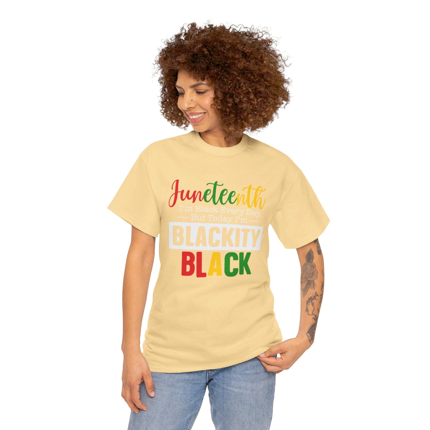 Juneteenth - Unisex Heavy Cotton Tee