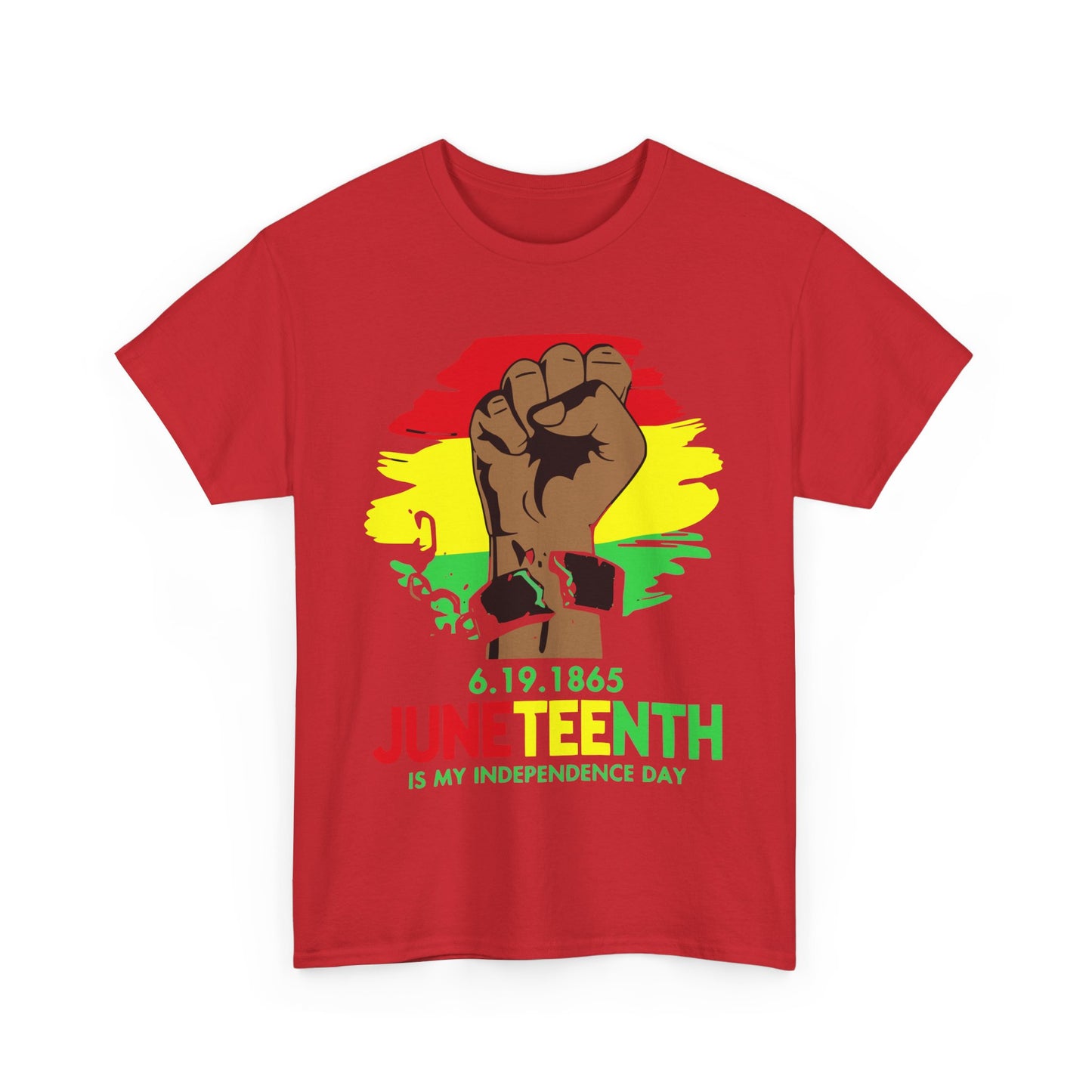 Juneteenth Unisex Tee - Fist Raised