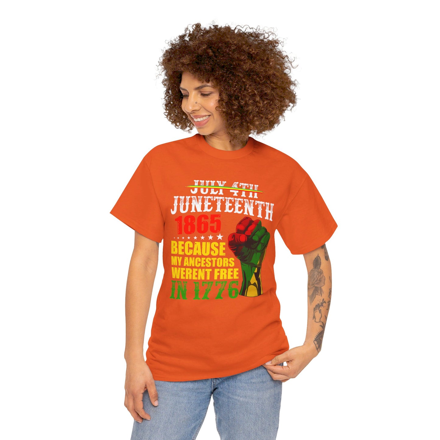 Juneteenth - Unisex Heavy Cotton Tee