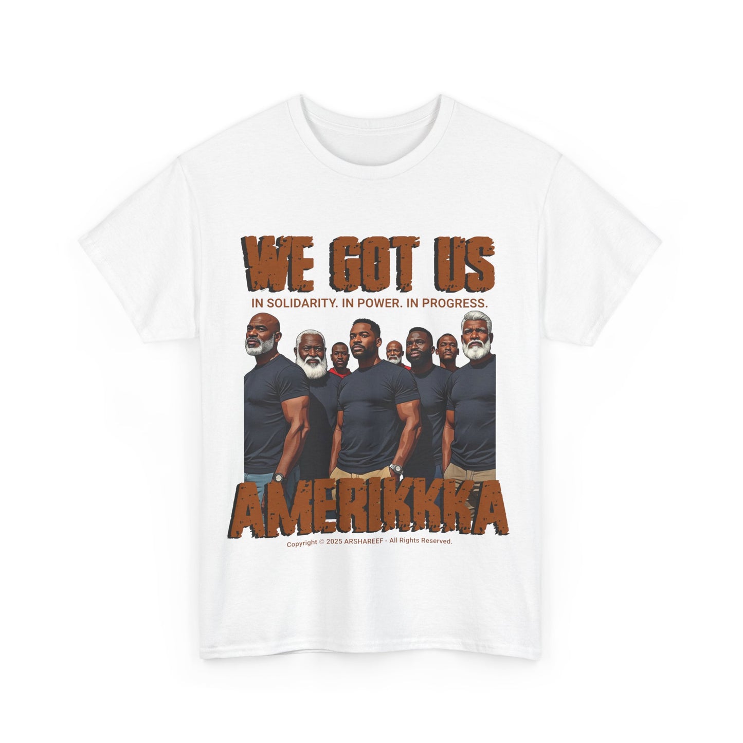 'We Got Us' Unisex Heavy Cotton Tee with Brothers