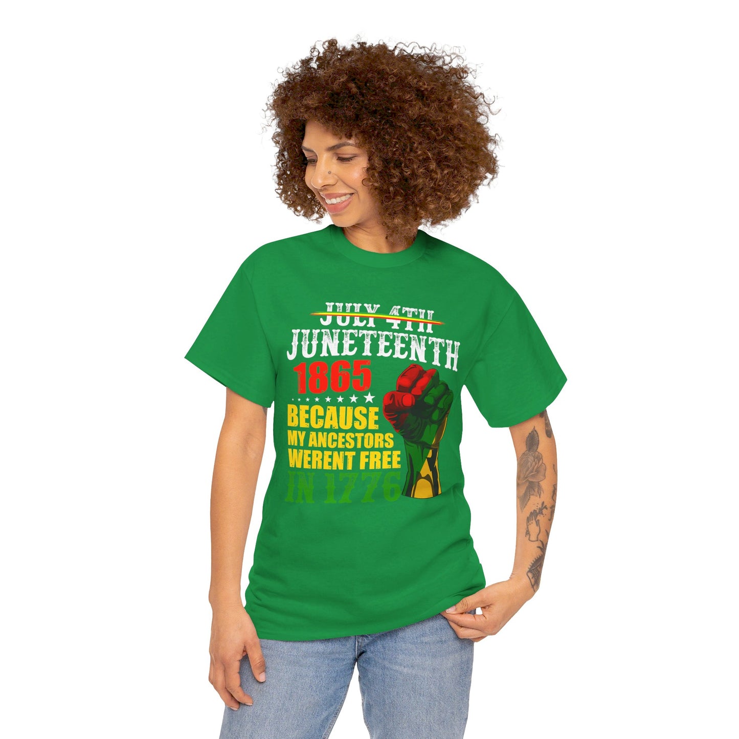 Juneteenth - Unisex Heavy Cotton Tee