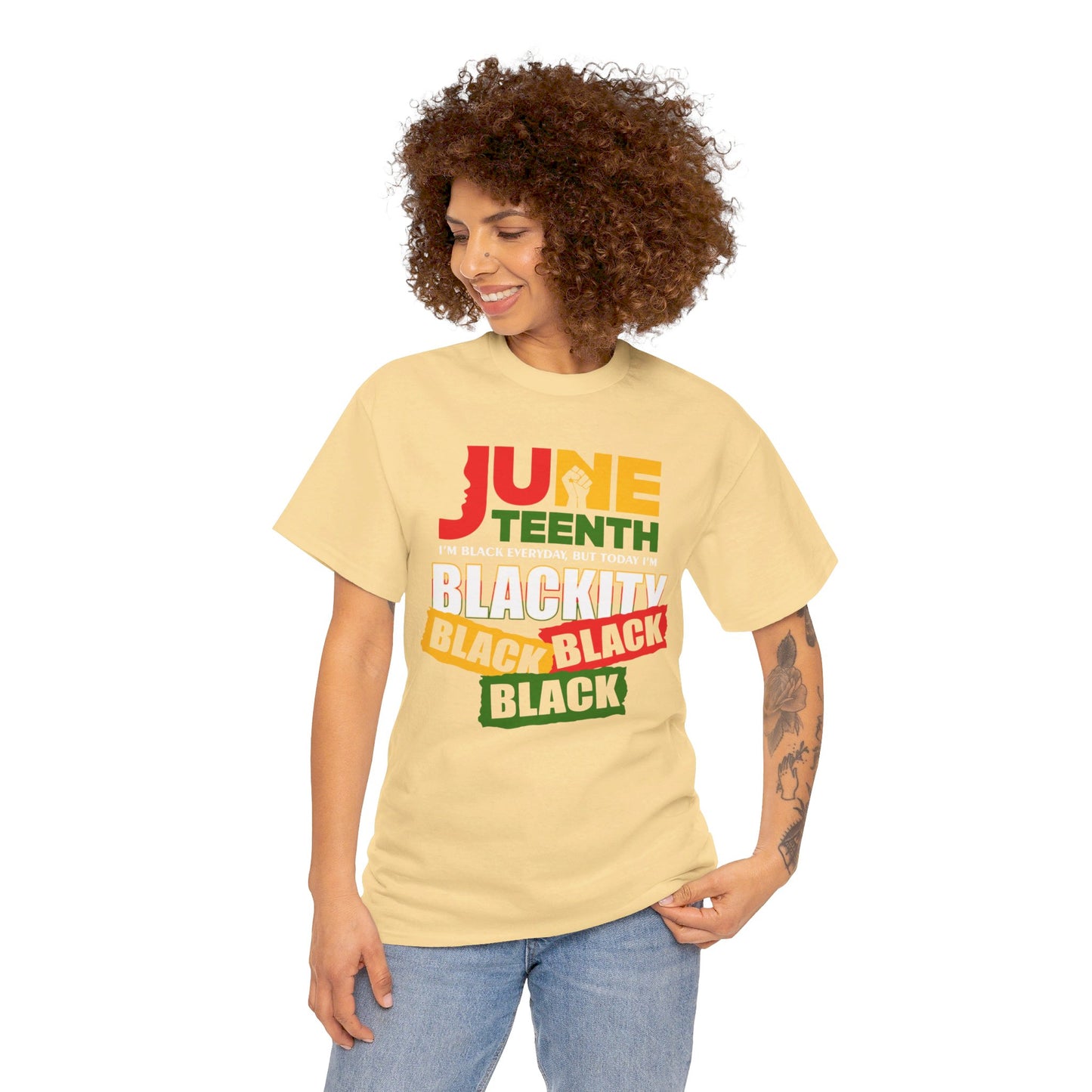 Juneteenth - Unisex Heavy Cotton Tee