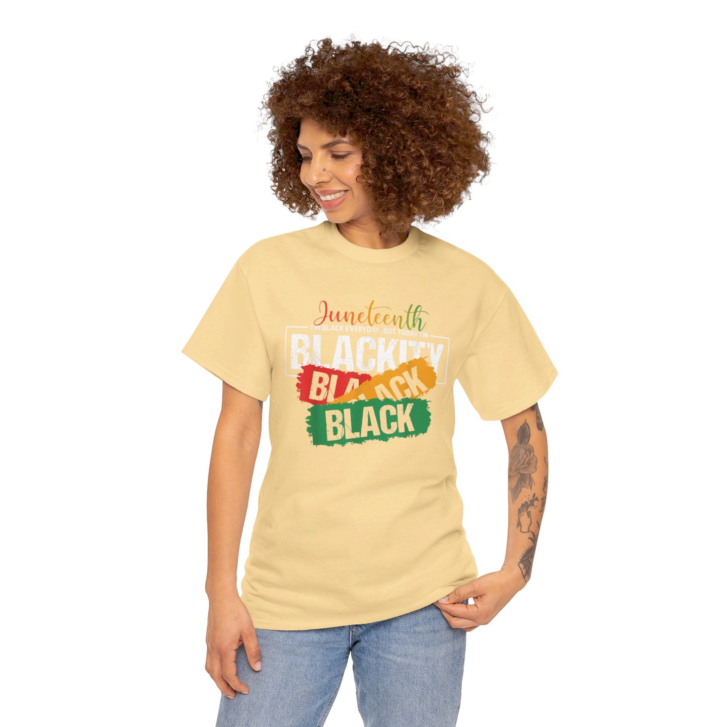 Juneteenth - Unisex Heavy Cotton Tee